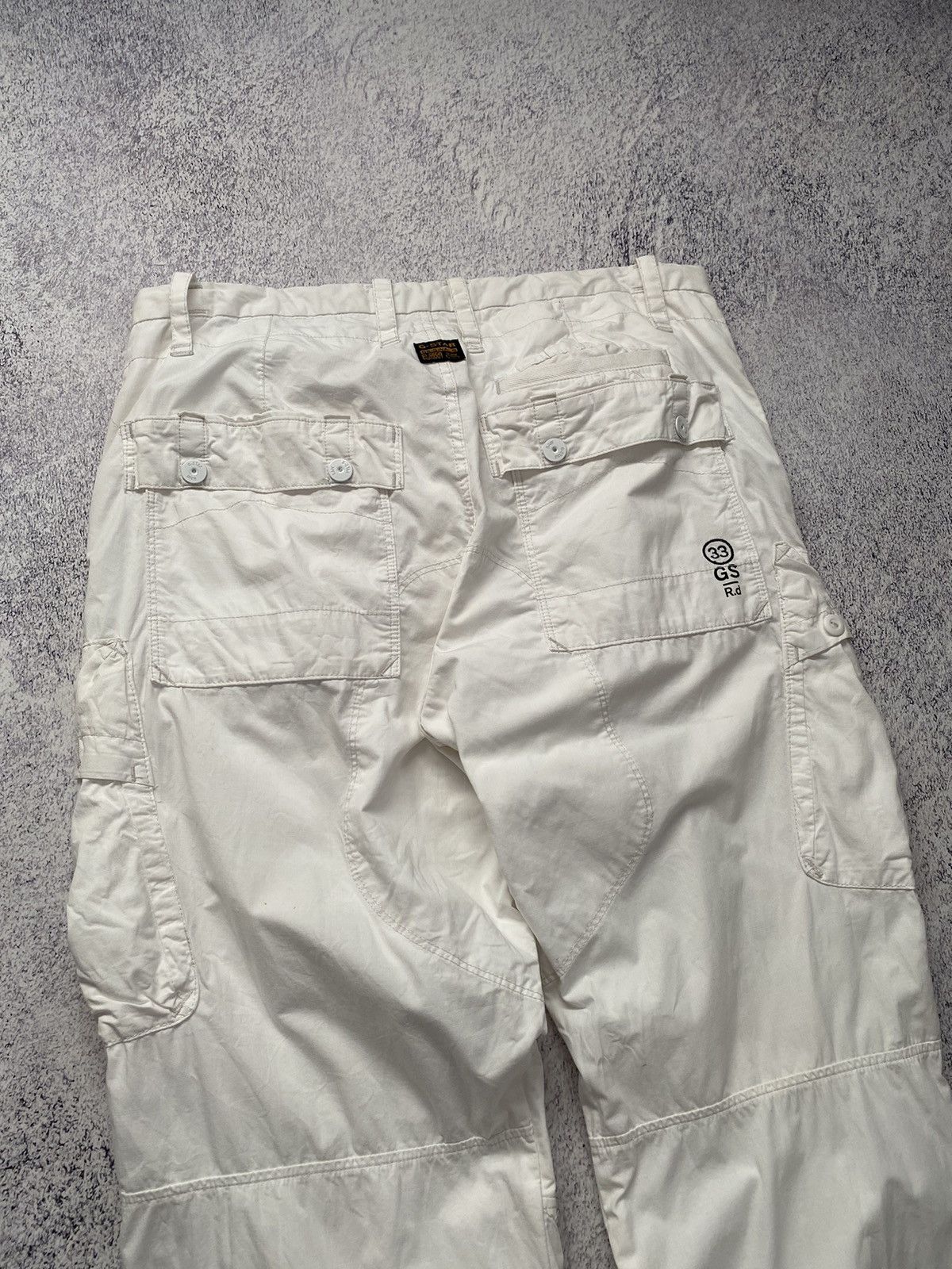 G-Star VINTAGE G-STAR RAW LOOSE CARGO PANTS JAPAN STYLE GORPCORE Size US 36 / EU 52 - 10 Thumbnail