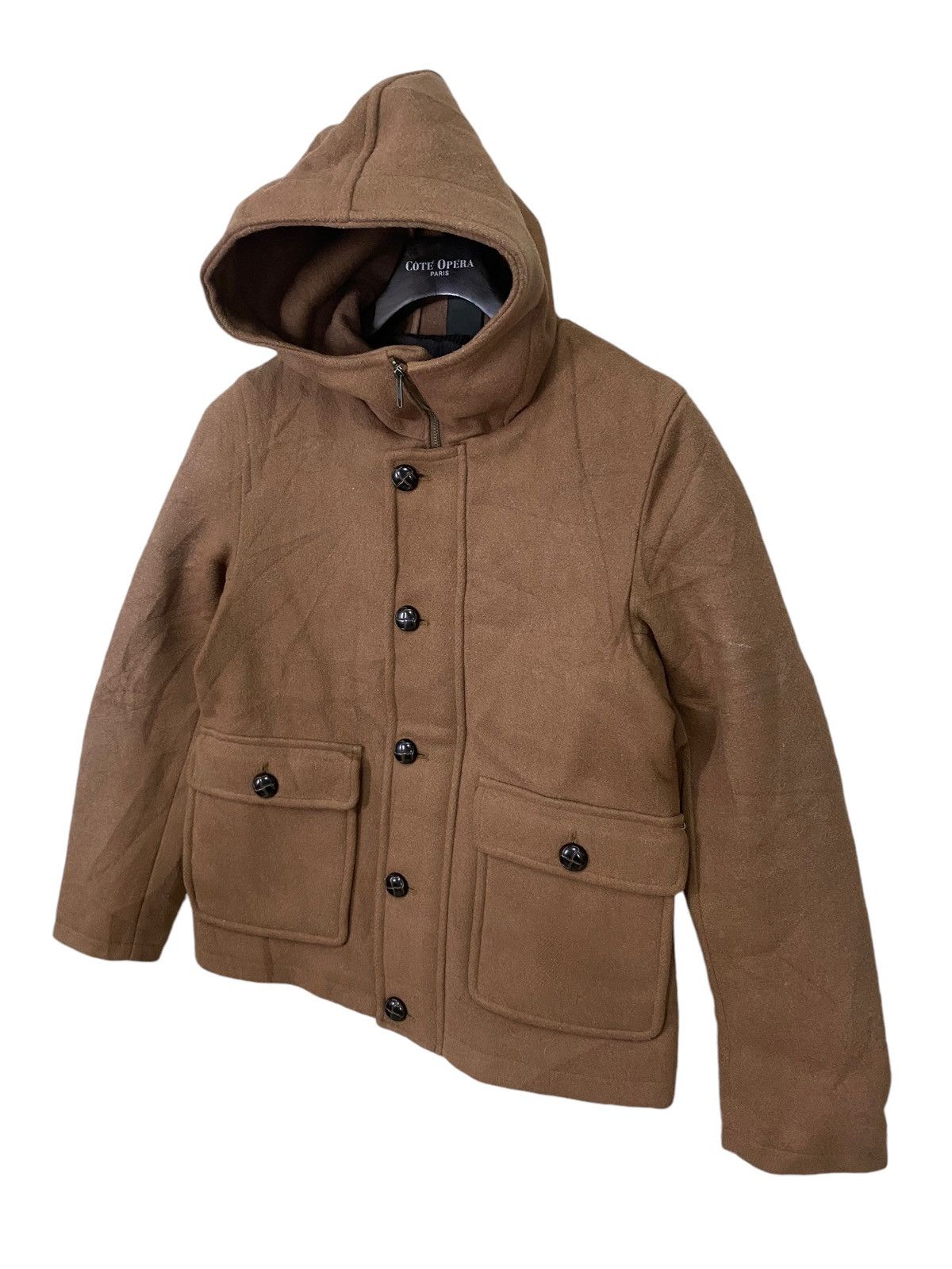 HARE × Japanese Brand Winter Seasion hare wool jacket with hood yohji design Size US S / EU 44-46 / 1 - 2 Thumbnail