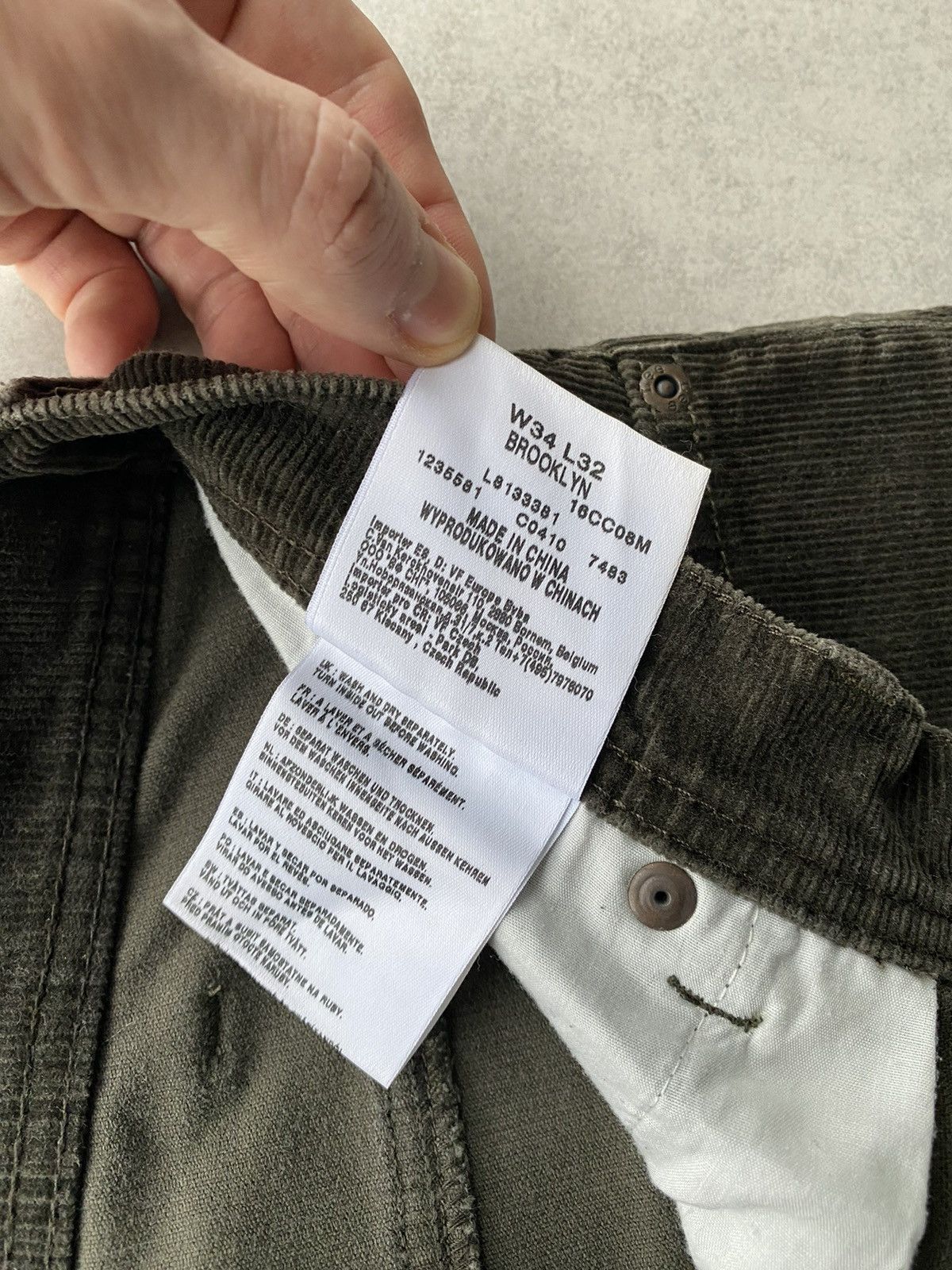Lee Vintage Lee Corduroy Pants Size US 34 / EU 50 - 10 Thumbnail