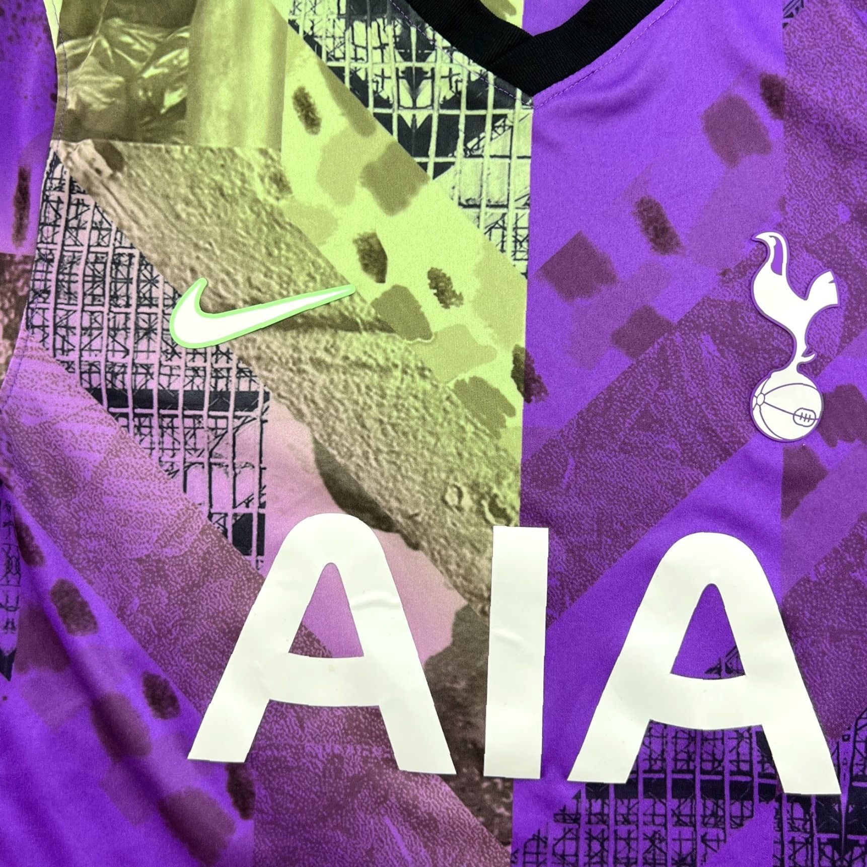 Nike Nike Tottenham Hotspur 2021 2022 Third Football Jersey Mens Medium Shirt Adult M Multicolor Nike Shirt Sports Football Moisture Wicking Quick Dry Mens Size US M / EU 48-50 / 2 - 5 Thumbnail