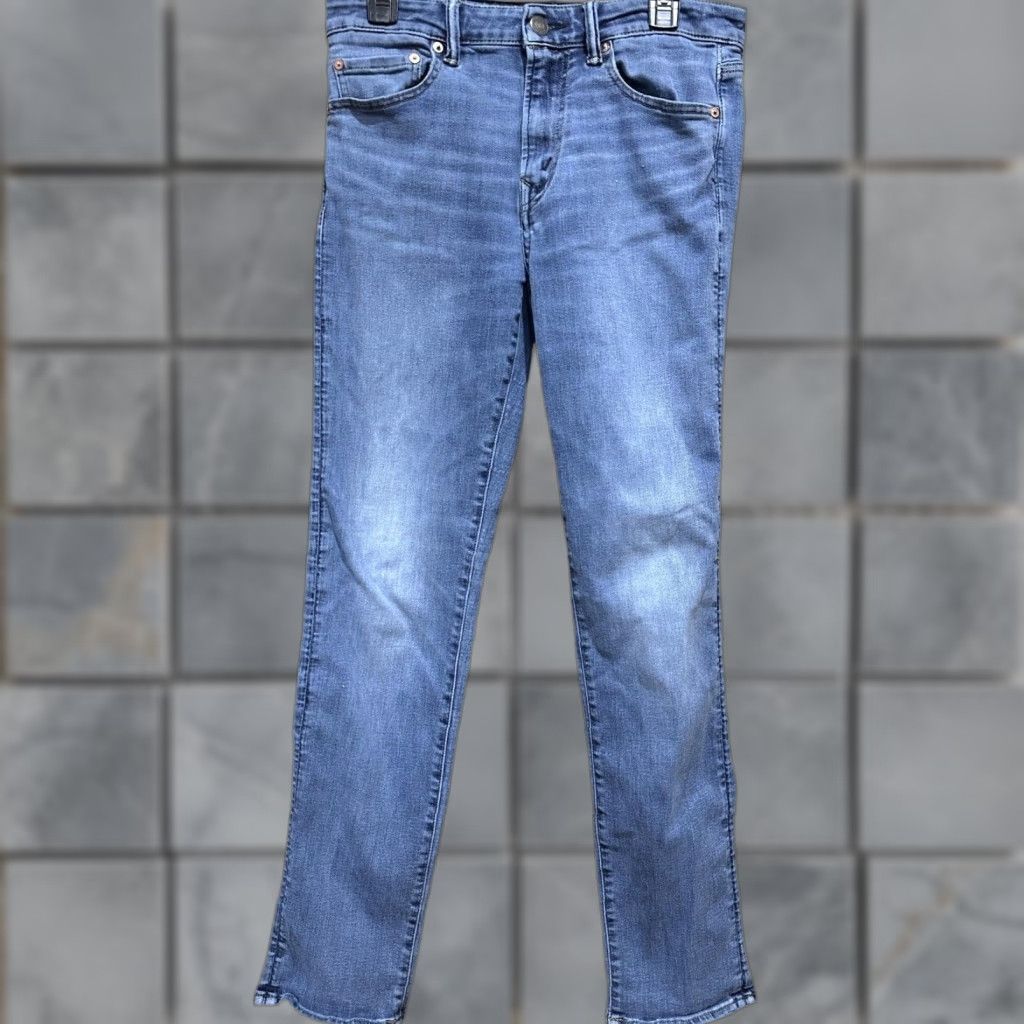 American Eagle Outfitters American Eagle Outfitters Jeans Athletic Straight 30 Mens 30x36 Blue AirFlex Temp Tech Pockets Stretch Denim Vintage No Size US 30 / EU 46 - 1 Thumbnail