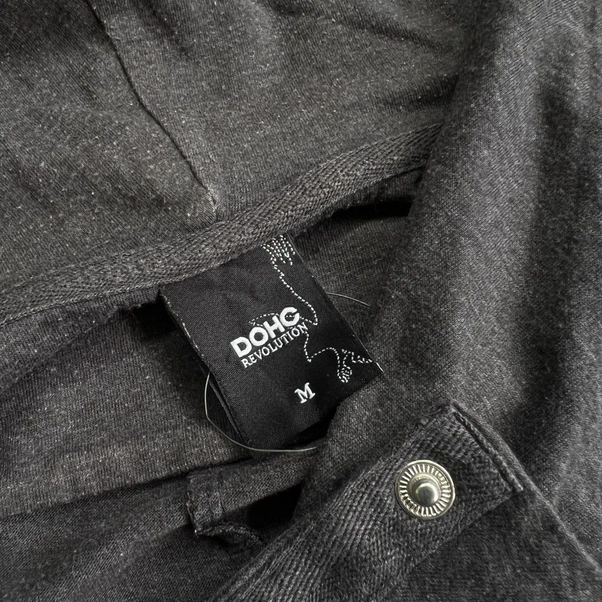 If Six Was Nine 2000s Dohc Vkei Style Asymmetrical Button hoodie Size US M / EU 48-50 / 2 - 5 Thumbnail