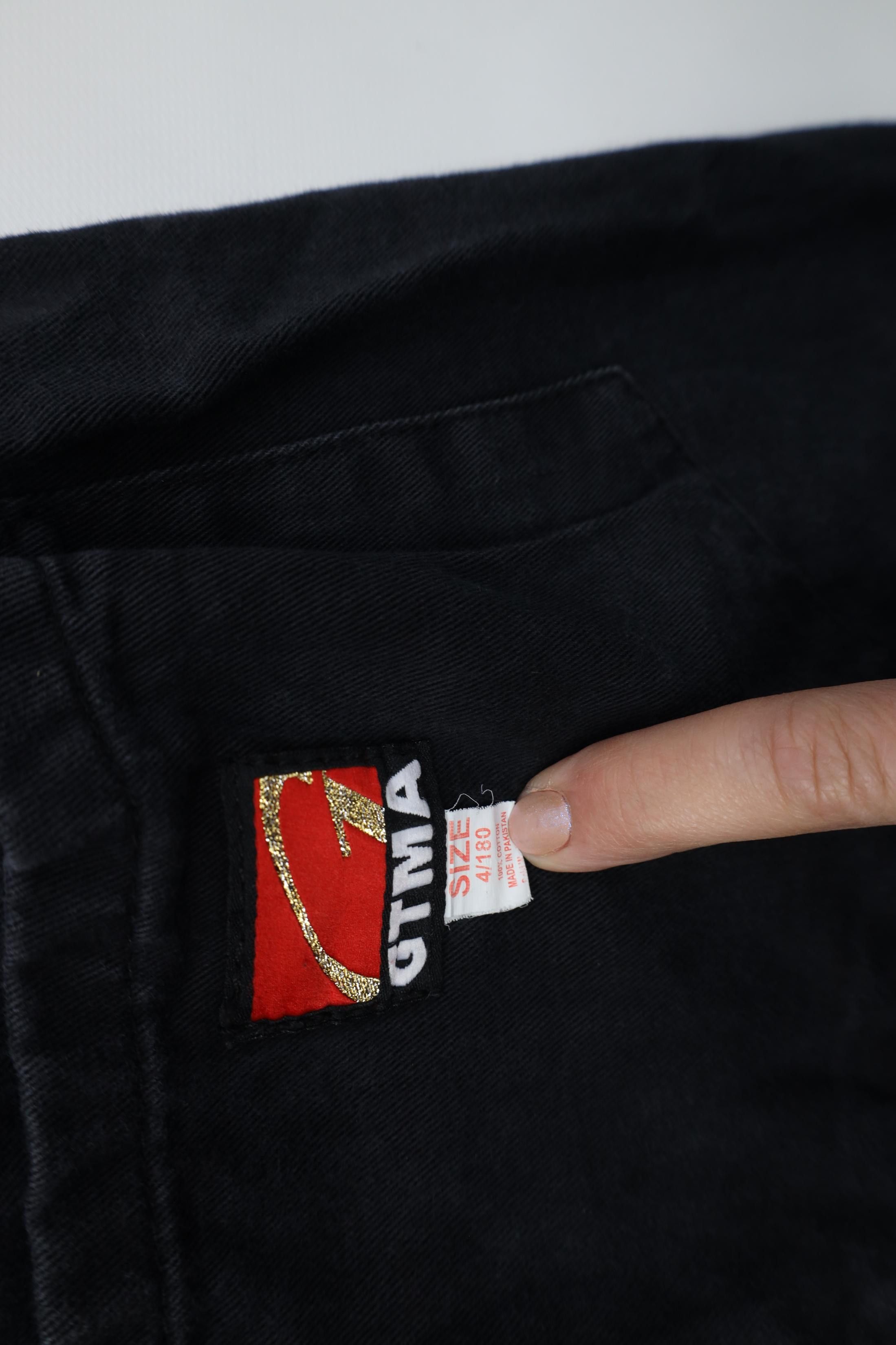 Vintage Vintage Streetwear Cuffed Martial Arts Joggers Pants Black Size US 40 / EU 56 - 5 Thumbnail