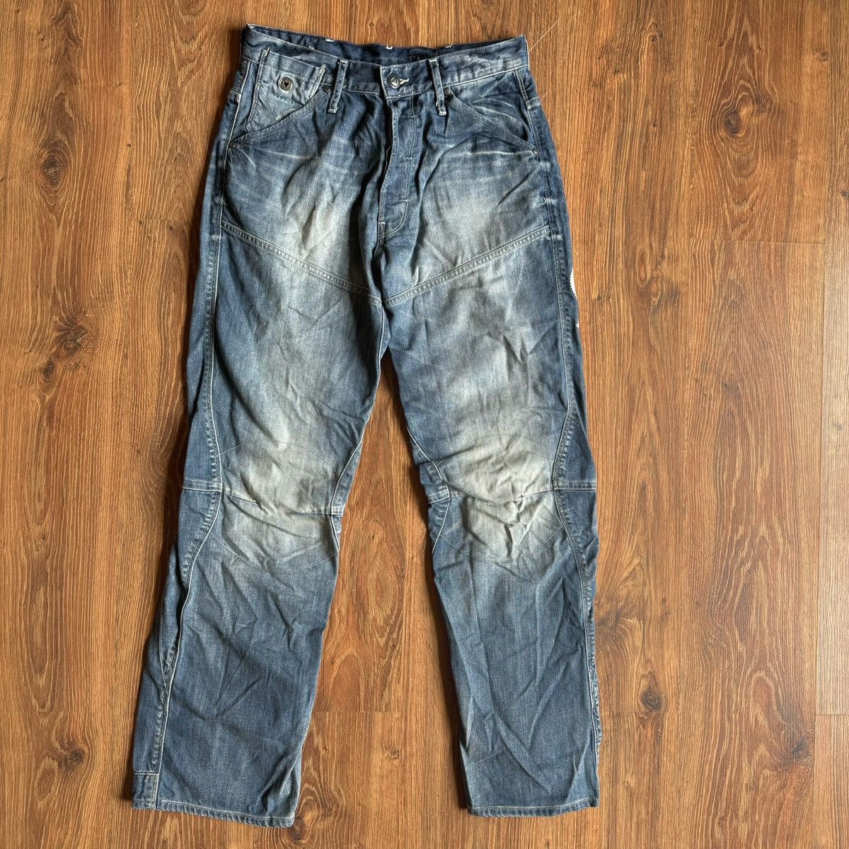G-Star Vintage G-Star Raw 96 Denim Pants Doubleknee 30х32 Size US 30 / EU 46 - 1 Thumbnail