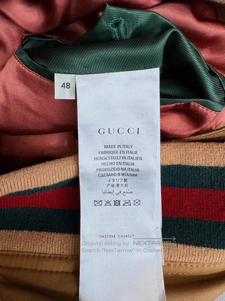 Gucci Gucci Striped collar sheepskin jacket Size US M / EU 48-50 / 2 - 4 Thumbnail