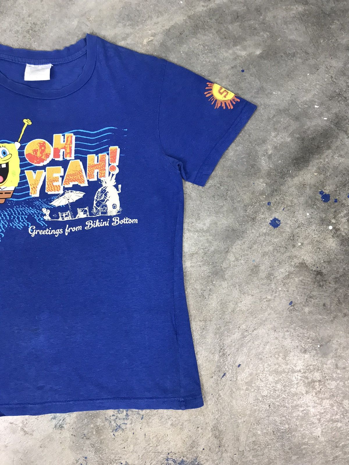 Nickelodeon Vintage Nickelodeon Spongebob Tee anima Size US L / EU 52-54 / 3 - 2 Thumbnail