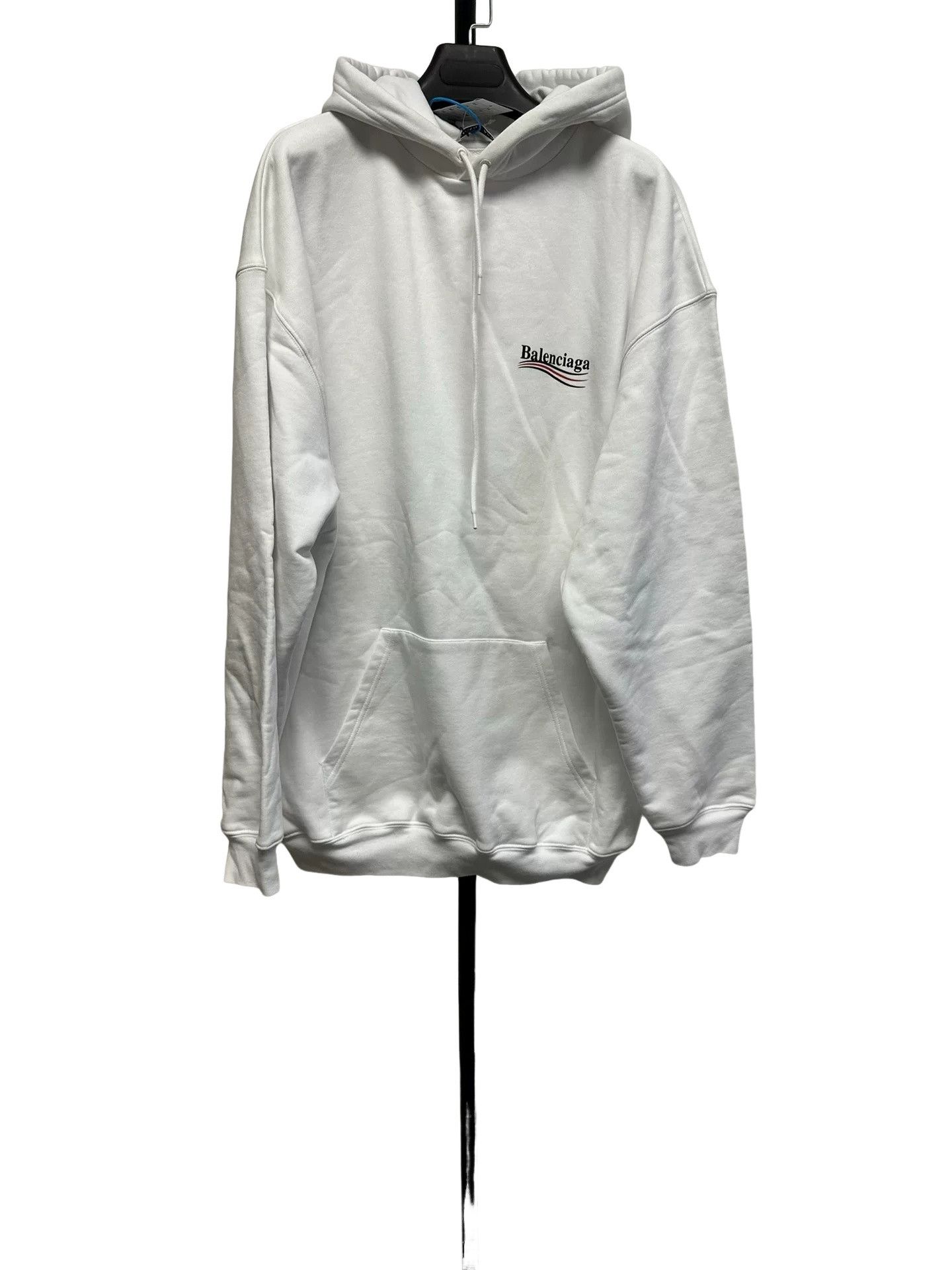 Balenciaga Balenciaga Wave Logo Hoodie M Size US M / EU 48-50 / 2 - 1 Thumbnail