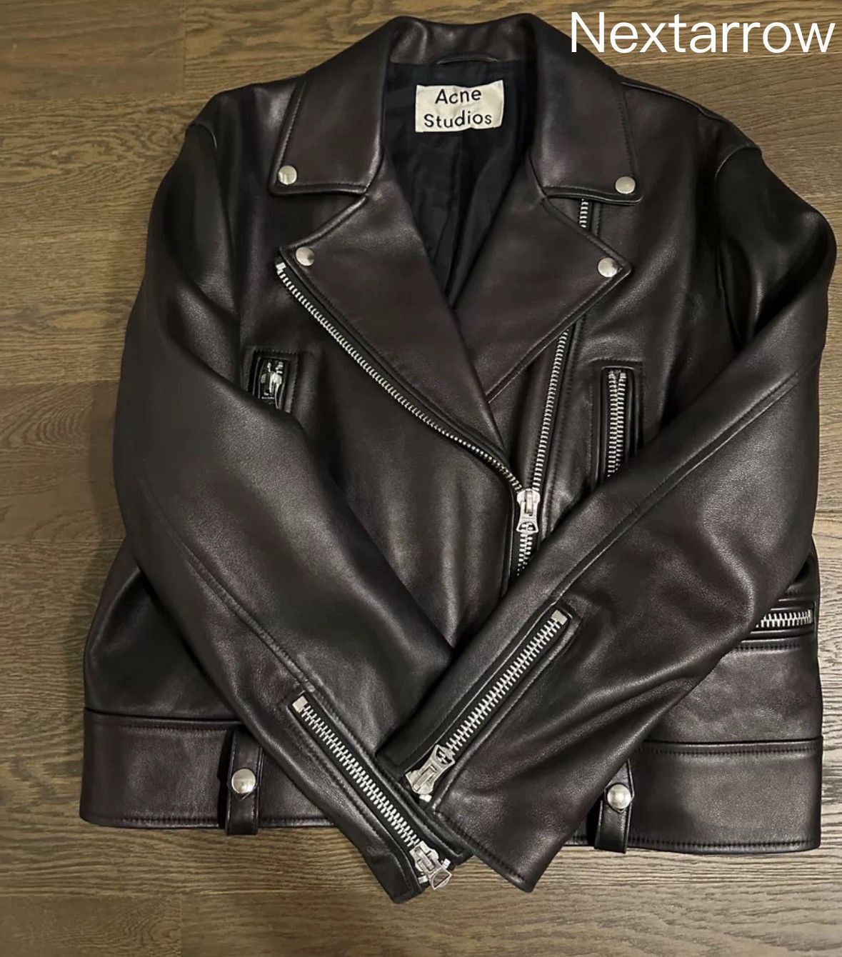 Acne Studios Acne studios Leather jacket Size US M / EU 48-50 / 2 - 2 Thumbnail