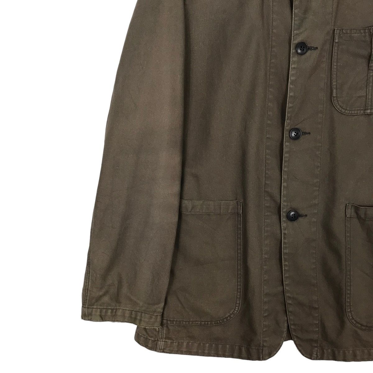 Takeo Kikuchi 💥 TAKEO KIKUCHI DUCK CANVAS CHORE JACKET Size US M / EU 48-50 / 2 - 2 Thumbnail