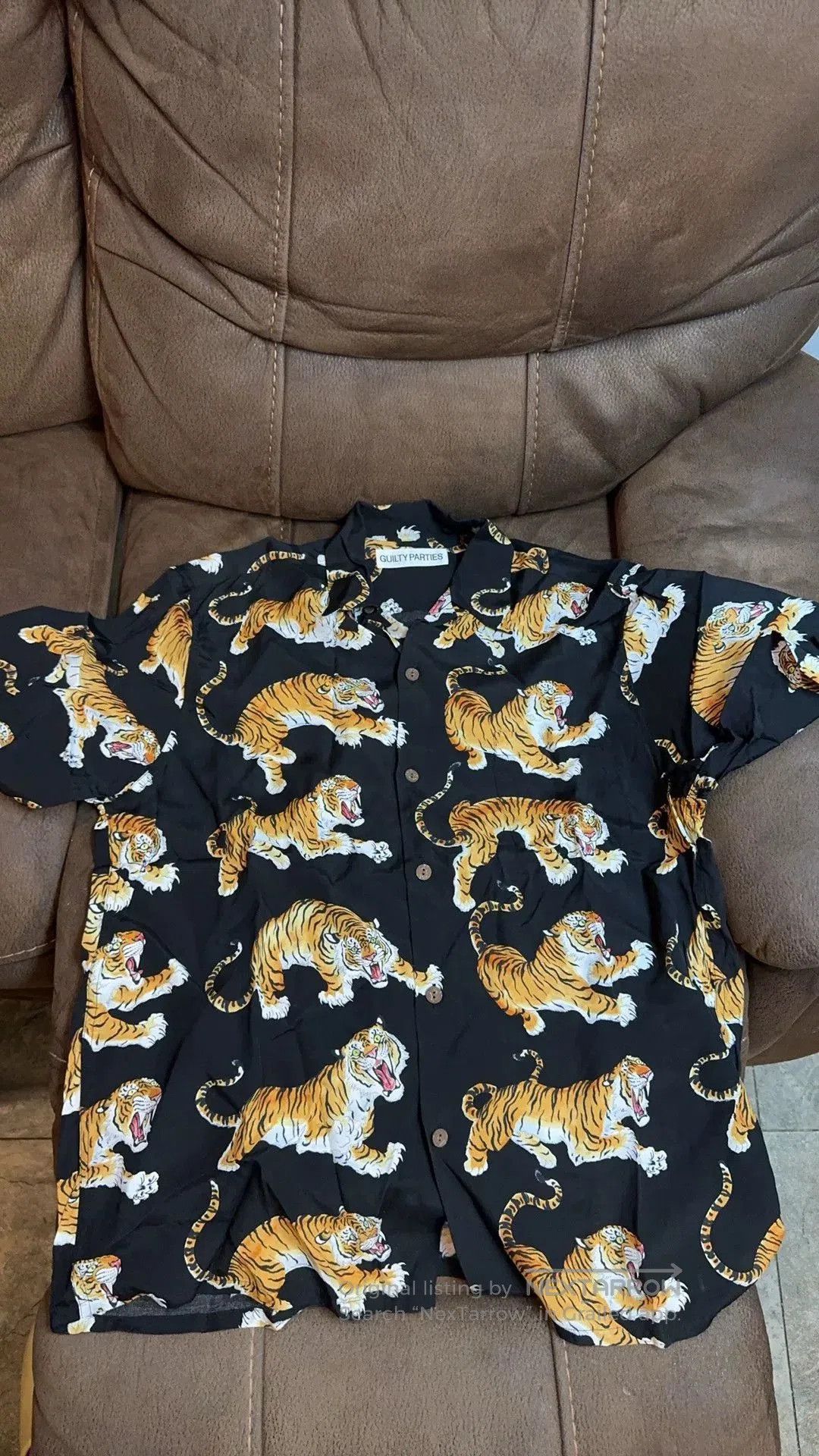 Wacko Maria WACKO MARIA 24SS Tiger Shirt. Size US L / EU 52-54 / 3 - 1 Thumbnail