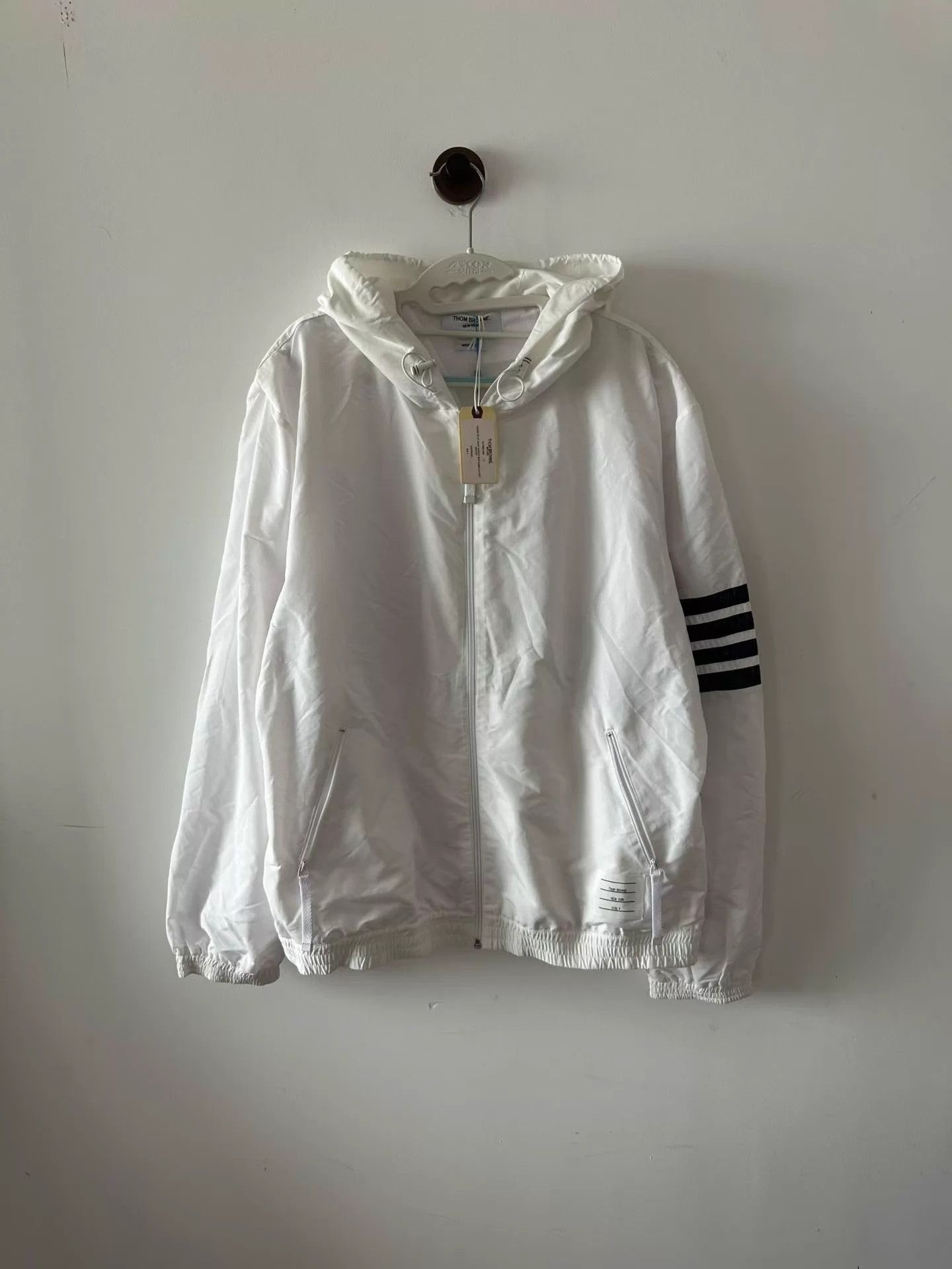 Thom Browne Thom Browne Shell Jacket Size 4 NWT Size US XL / EU 56 / 4 - 1 Thumbnail