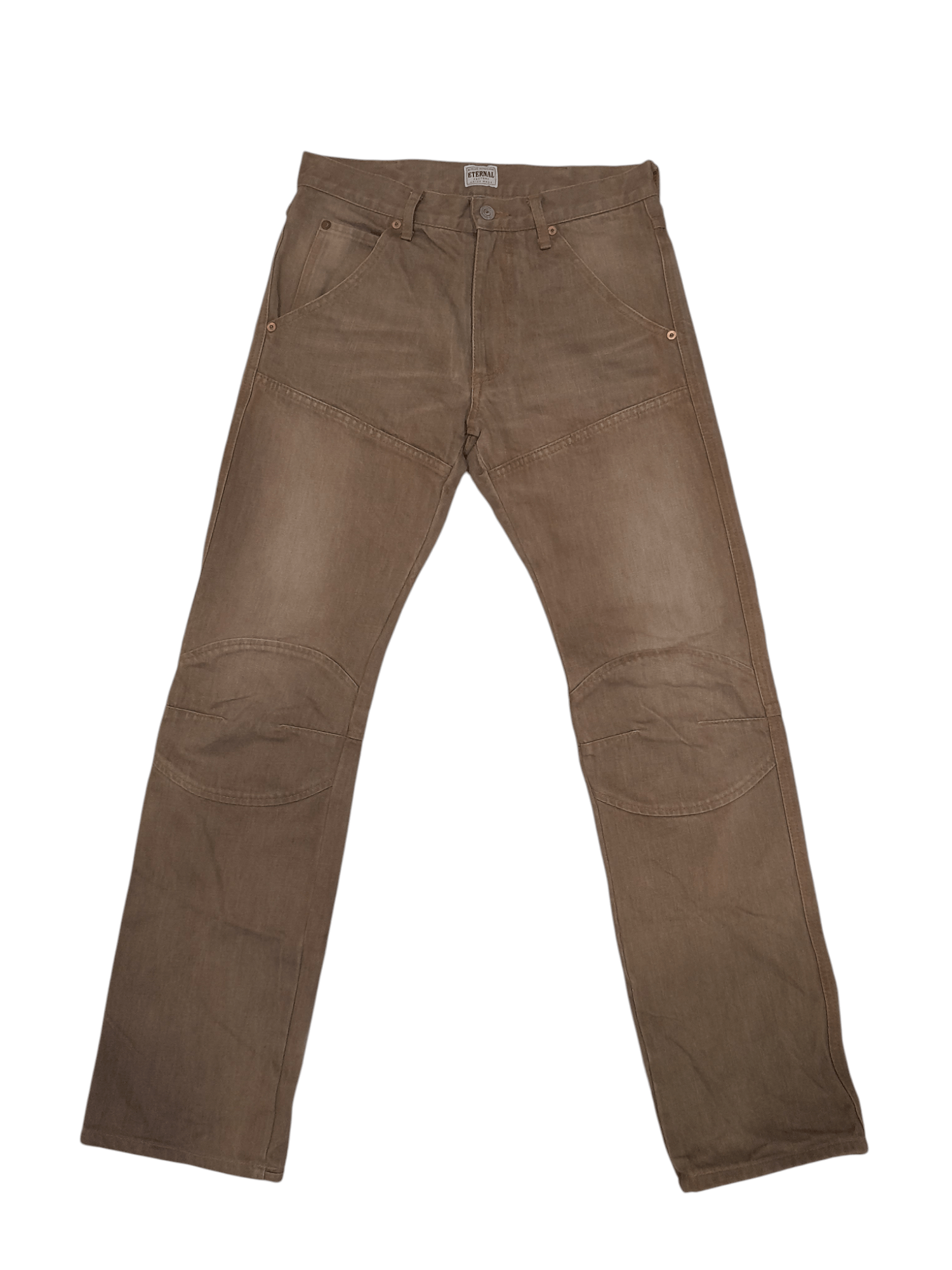 Eternal ETERNAL Japan Bitchu Kurashiki Biker Denim (F519) Waist 28 Size US 28 / EU 44 - 1 Thumbnail