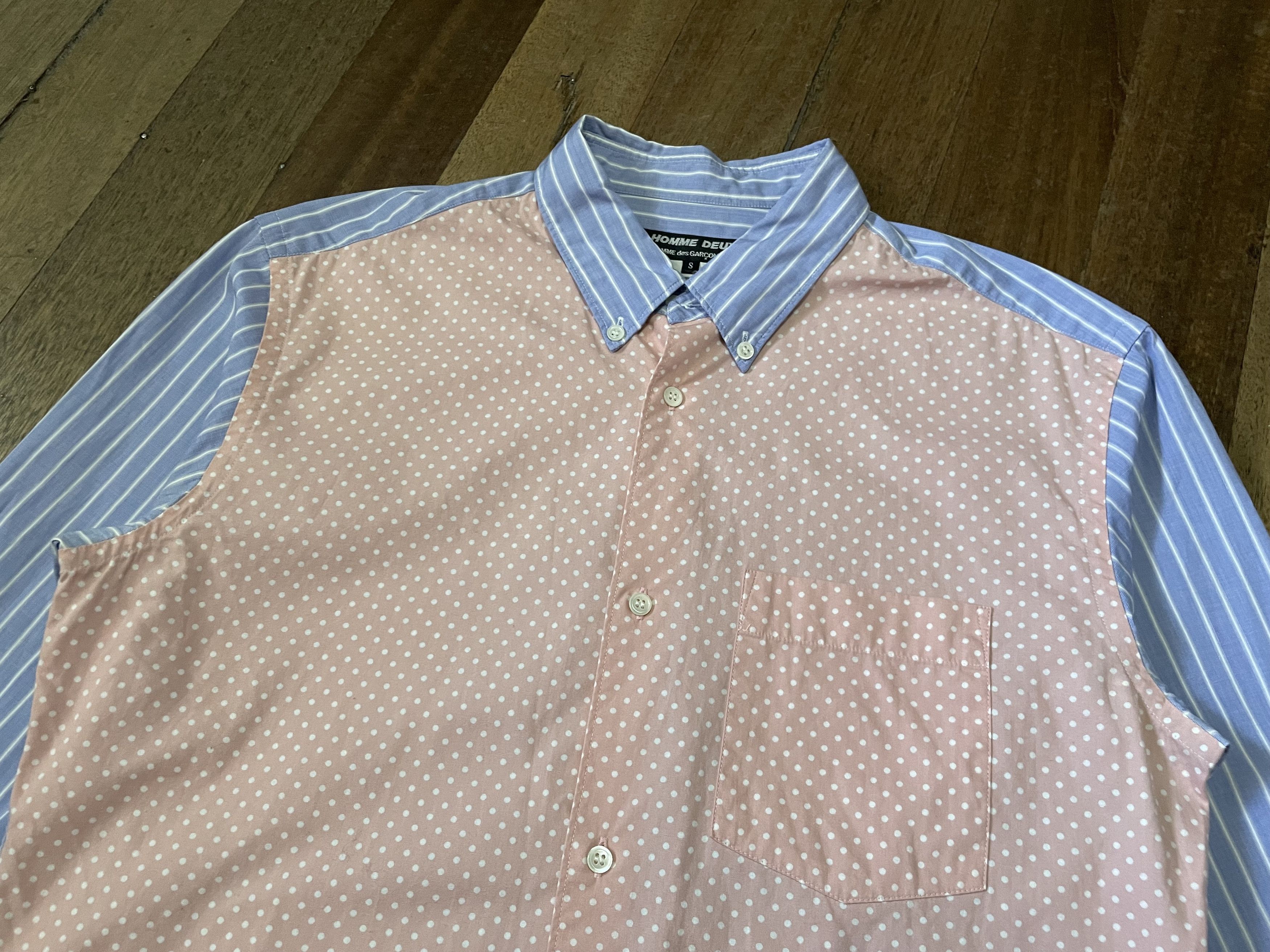 Comme des Garcons × Comme des Garcons Homme Deux CDG Homme Deux - Polka / Stripe - AD2011 Size US S / EU 44-46 / 1 - 2 Thumbnail
