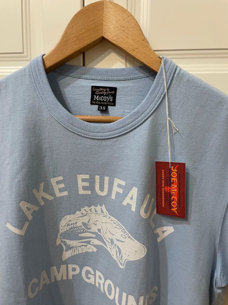 The Real McCoy's The REAL McCOY'S MC23029 LAKE EURAULA Short Sleeve T-Shirt发 Size US M / EU 48-50 / 2 - 2 Thumbnail