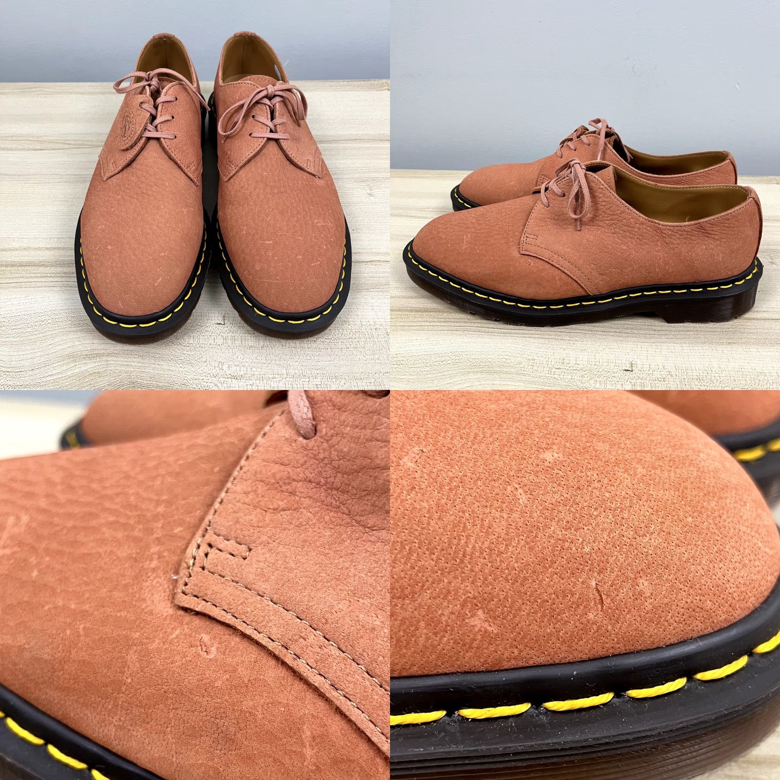 Dr. Martens Dr. Martens 1461 C.F. Stead Pink Buck Suede Oxfords Mens US 9 Made in England Size US 9 / EU 42 - 8 Thumbnail