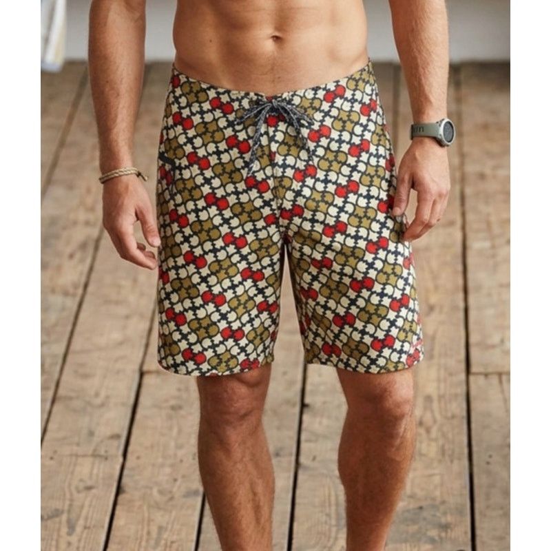 Patagonia Patagonia Men’s Wavefarer Board Shorts- 30 - Bronze Print Size US 30 / EU 46 - 6 Thumbnail