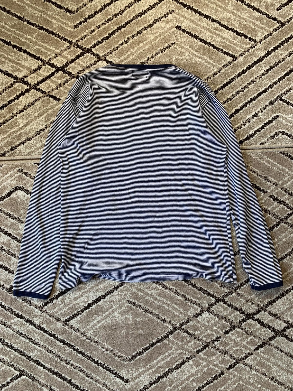 Norse Projects × Vintage Vintage Norse Project Basic Longsleeve Striped Streetwear Size US L / EU 52-54 / 3 - 6 Thumbnail