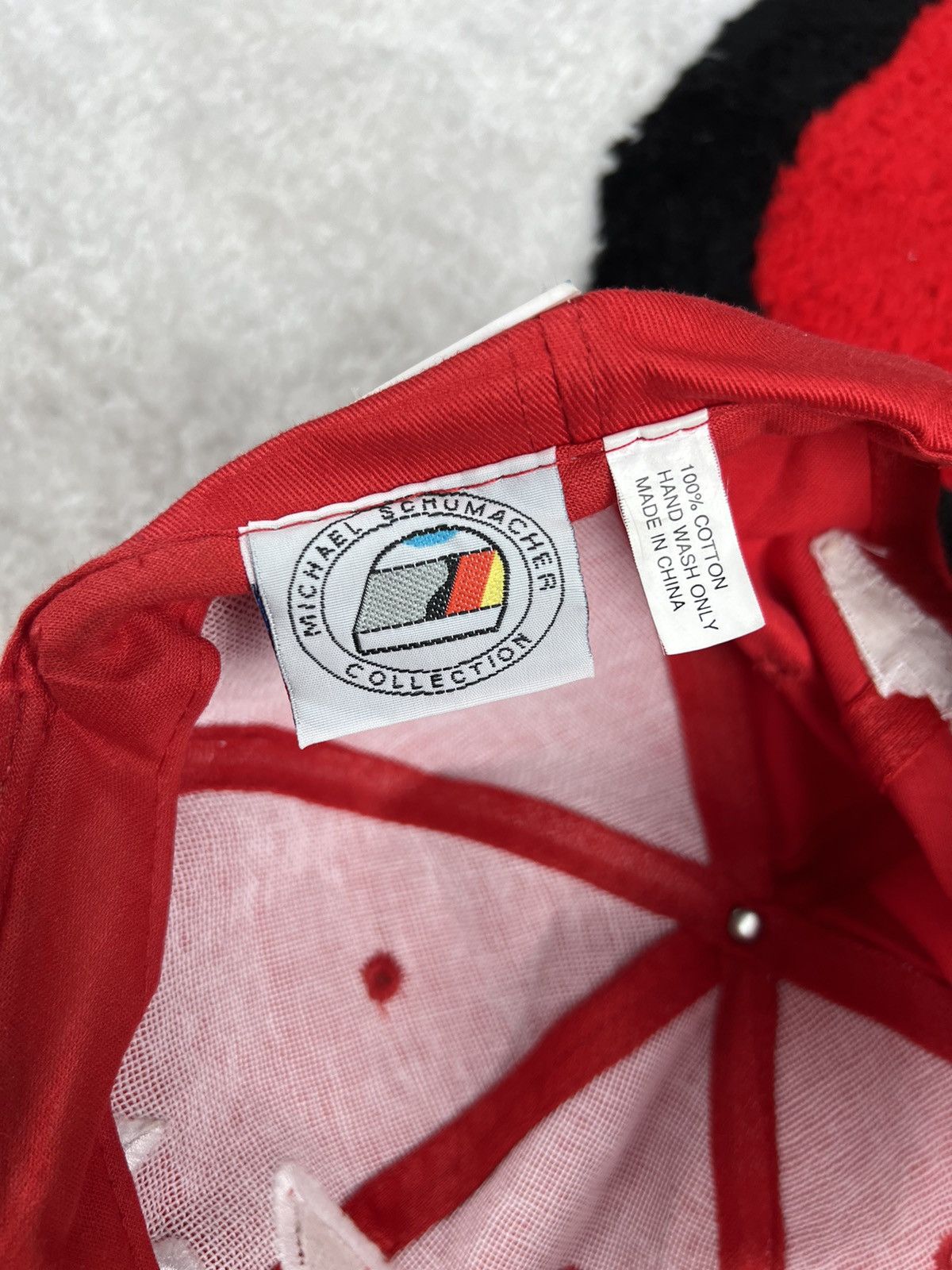 Ferrari Y2K Ferrari Formula 1 Michael Schumacher Cap Hat Size ONE SIZE - 8 Thumbnail