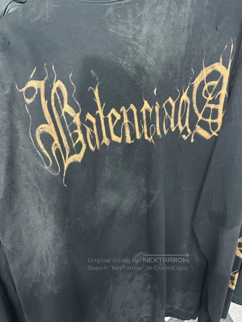 Balenciaga Balenciaga Sanskrit Long Sleeve Size US M / EU 48-50 / 2 - 1 Thumbnail