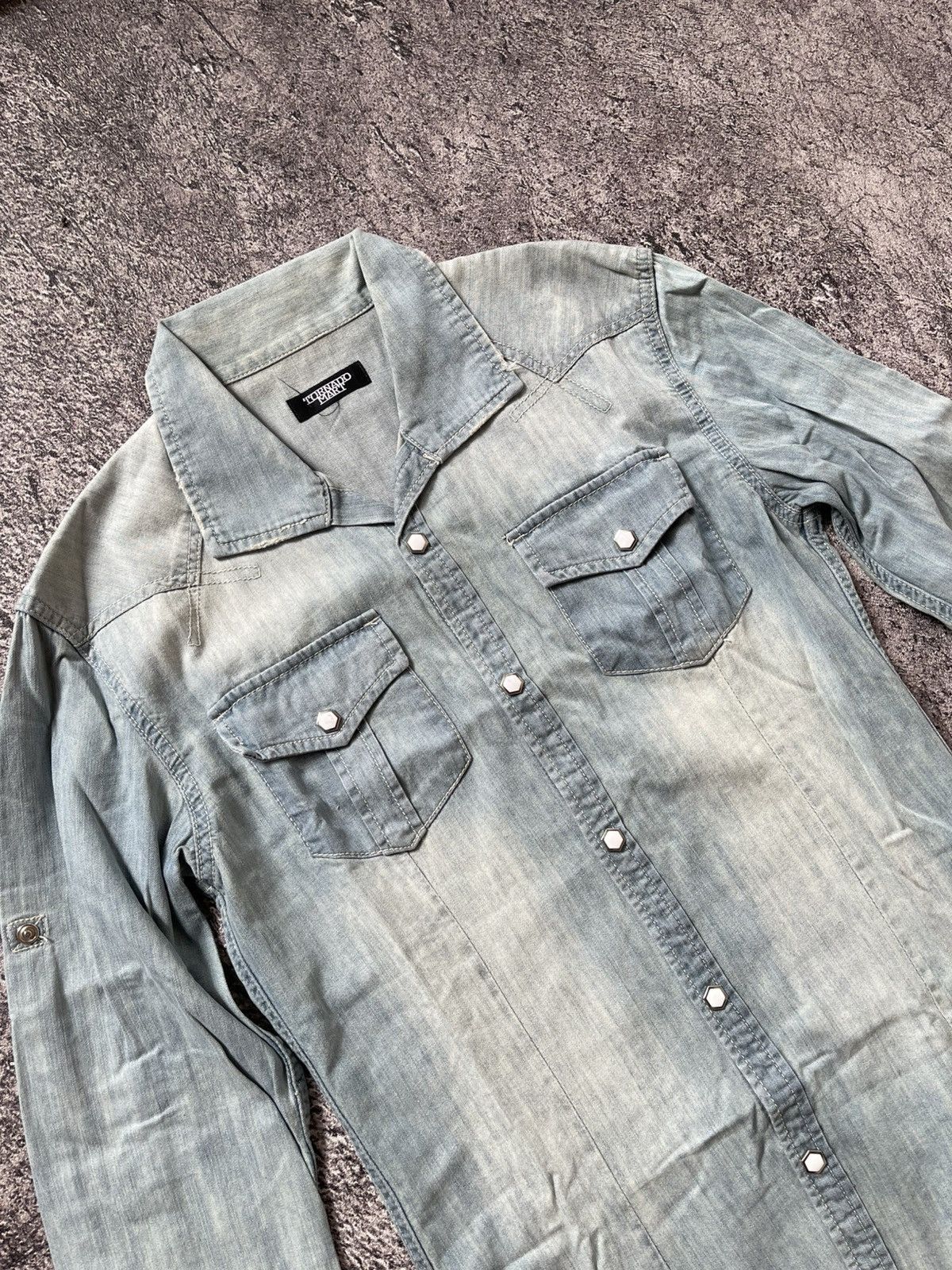 Tornado Mart Tornado Mart ifsixwasnine jeans shirt Size US M / EU 48-50 / 2 - 2 Thumbnail