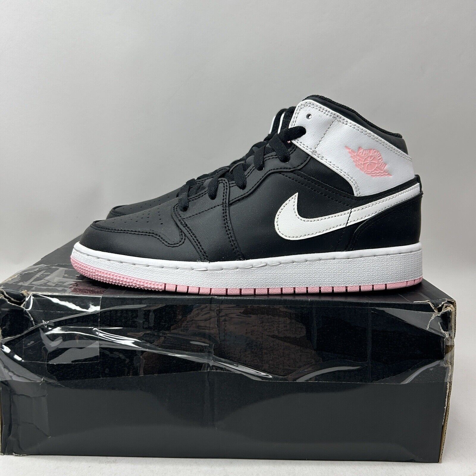 Nike Nike Air Jordan 1 Mid Retro GS “Arctic Punch/Pink” 2023 Size US 7 / IT 37 - 4 Thumbnail