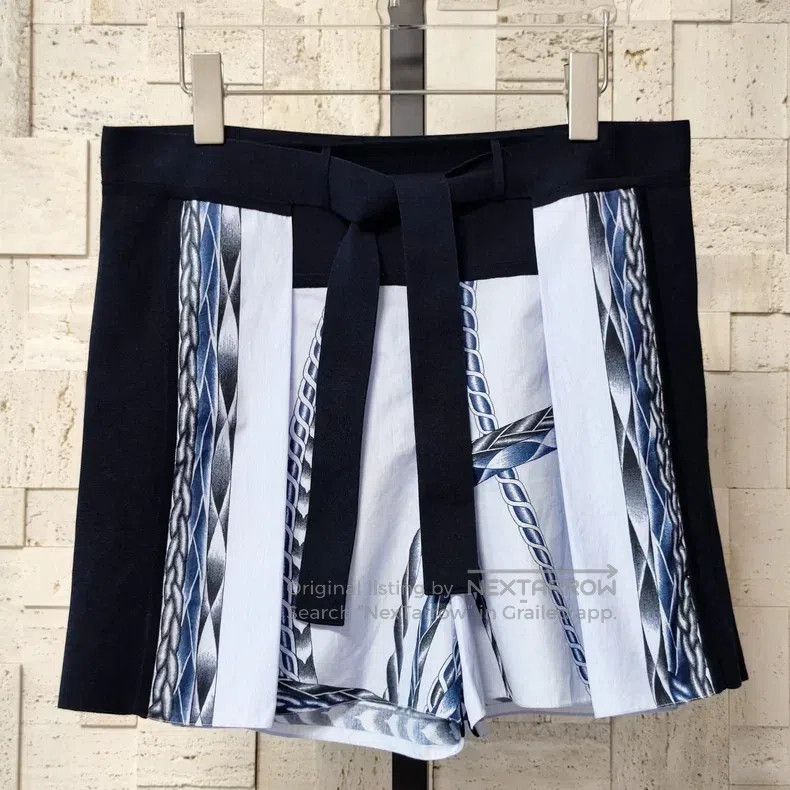 Hermes Pleated Shorts