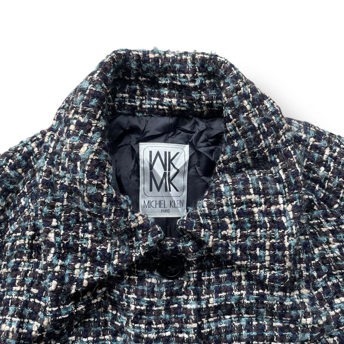 Michel Klein Michel Klein Paris Tweed Jacket Coat Winter Size S / US 4 / IT 40 - 6 Thumbnail