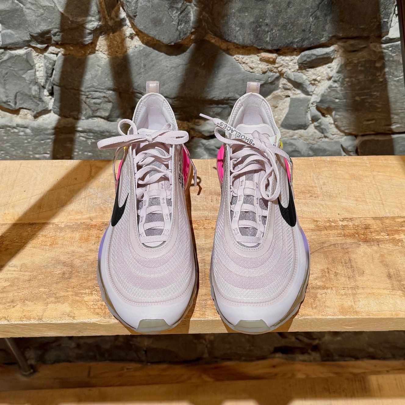 Nike × Off-White Nike X Off-White 10 Elemental Rose Serena Air Max 97 Sneaker Size US 9 / EU 42 - 2 Thumbnail