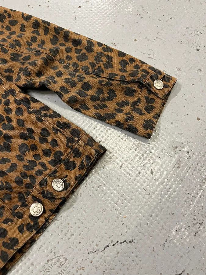 Vintage Sonia Ryckiel Brown Leopard Print Jacket Size S / US 4 / IT 40 - 9 Thumbnail