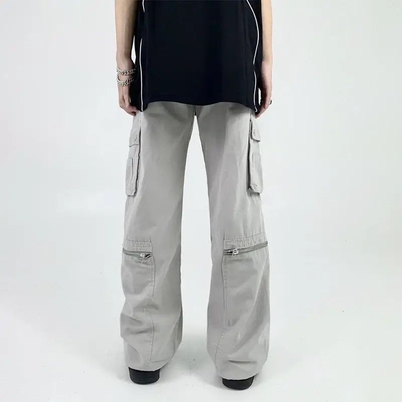 Japanese Brand × Vintage Multi function pocket flared utility tactical cargo pants Size US 36 / EU 52 - 3 Thumbnail