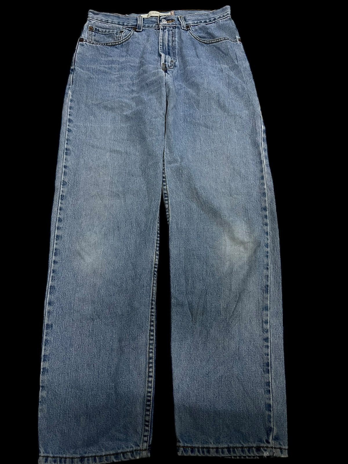 Levi's × Levi's Vintage Clothing × Vintage Vintage Levis 550 Light Wash Jean Size US 30 / EU 46 - 1 Thumbnail