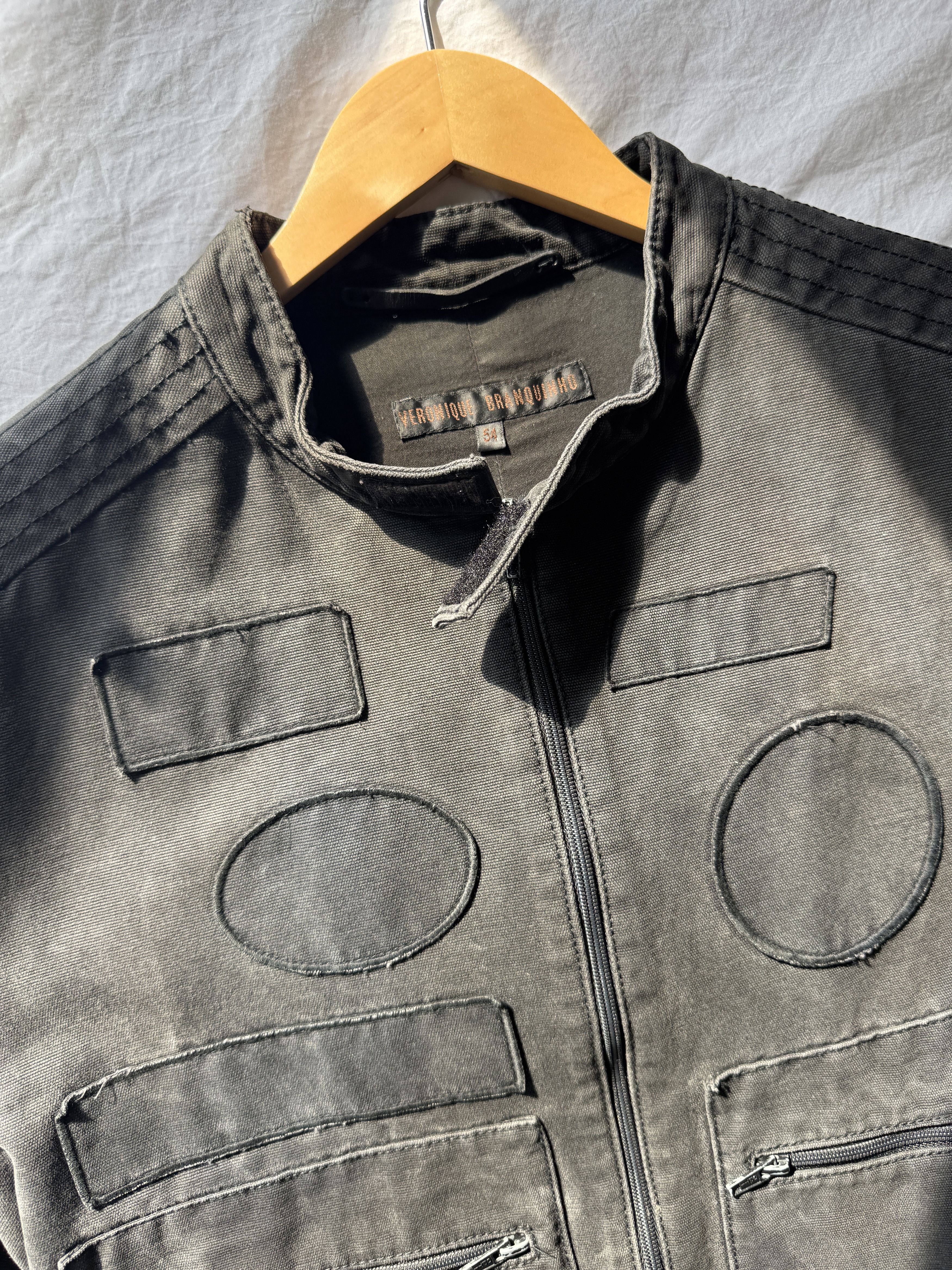 ジャケット・アウター Veronique Branquinho Tiger Sukajan SOLD for 180 AW05 Veronique Branquinho patch trucker jacket size