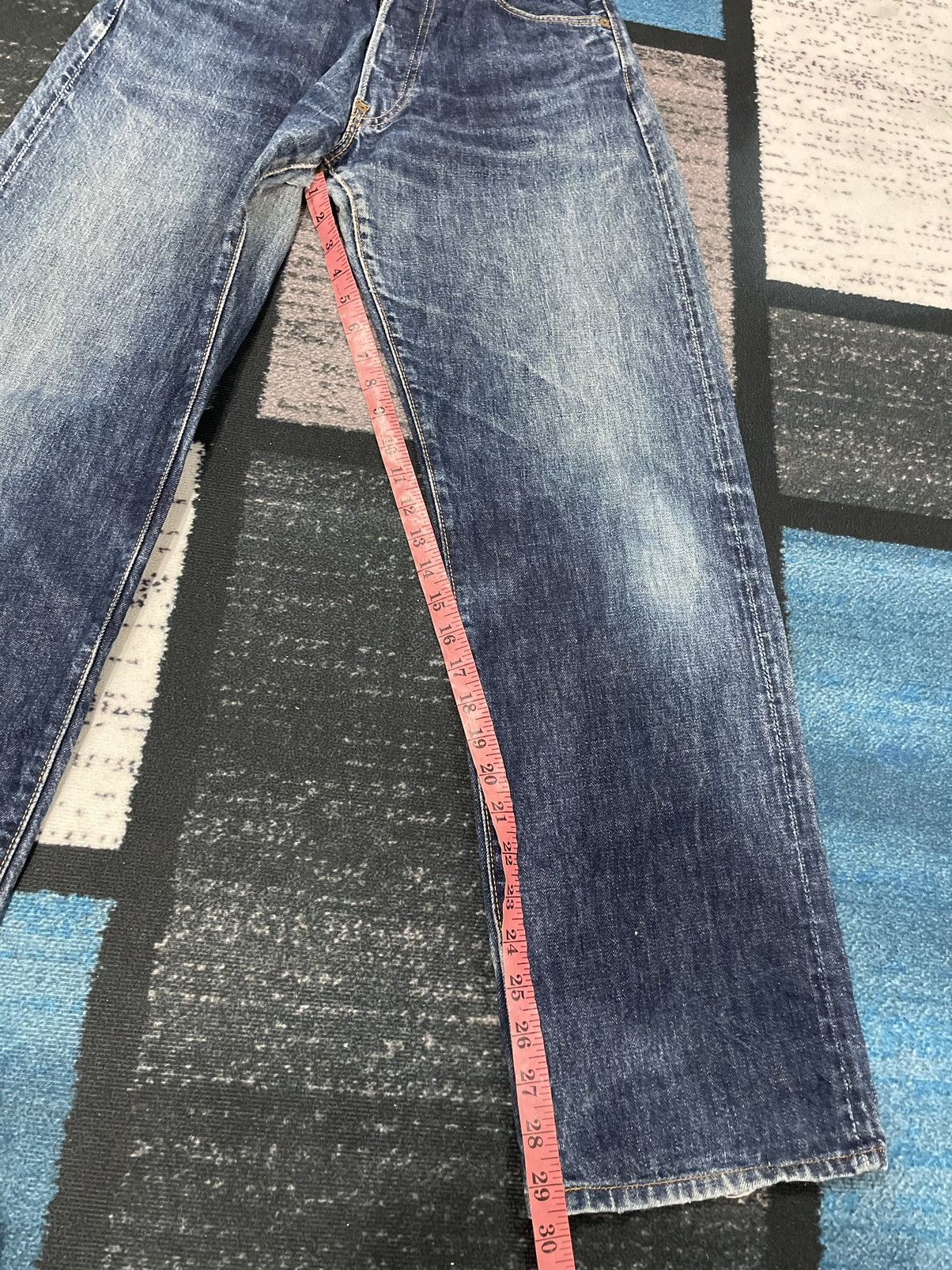 Evisu Vintage Evisu No.2 Selvedge Distressed Denim Pants Size US 29 - 17 Thumbnail