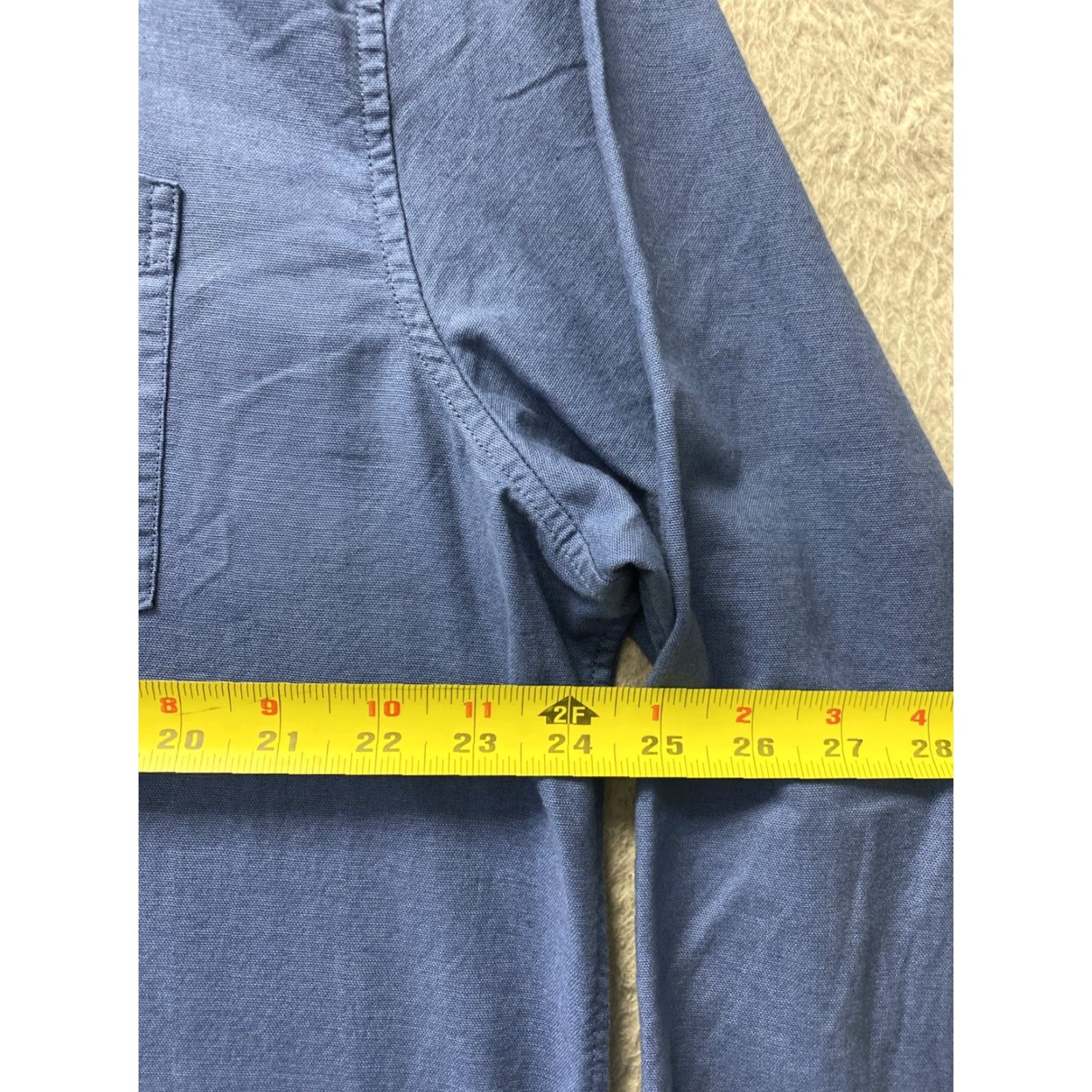 Gap VINTAGE The Gap Navy Blue Button-Down Shirt XL Men Regular Long Sleeve Blue 90s Concert? Size US XL / EU 56 / 4 - 5 Thumbnail