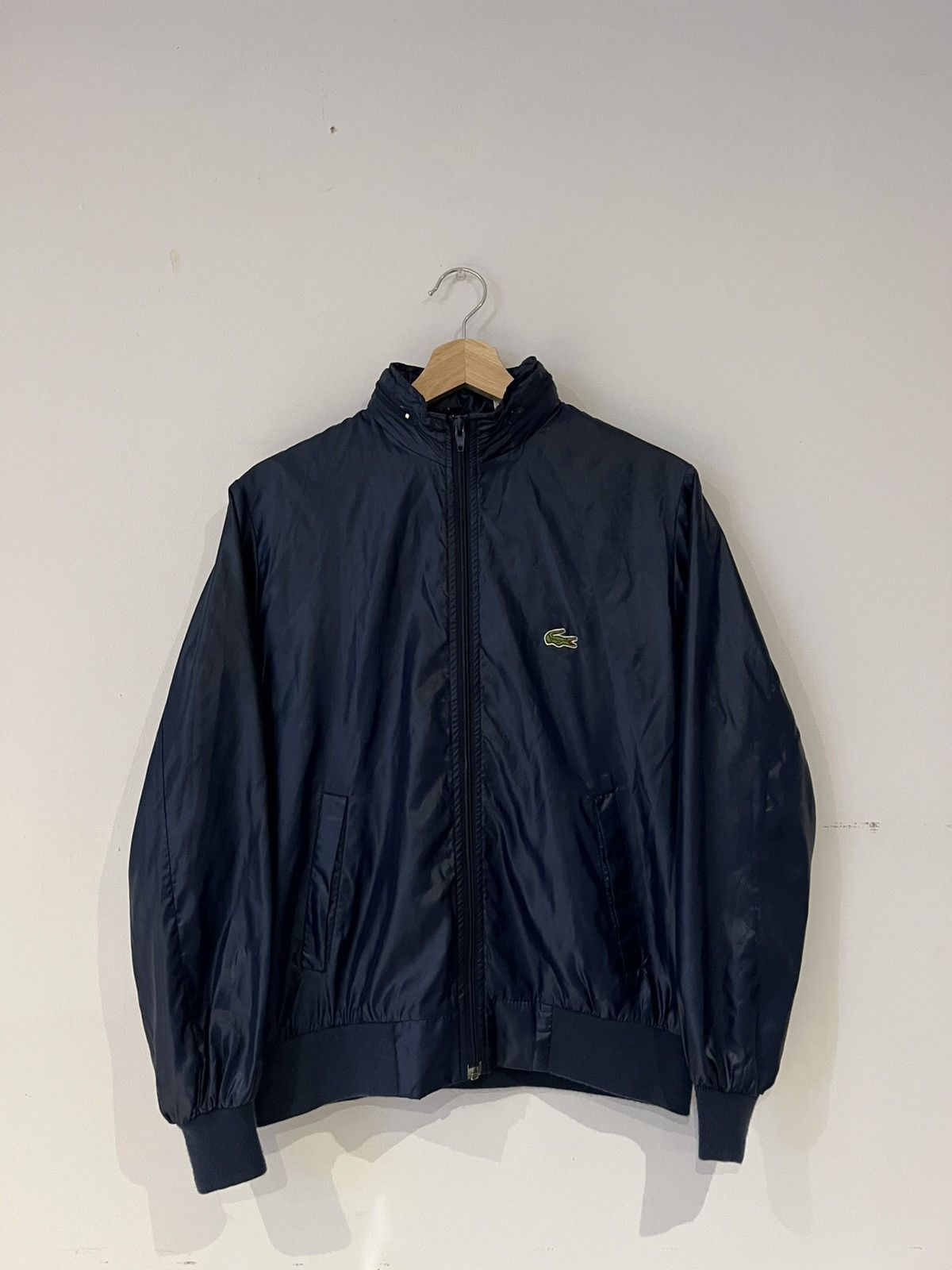Lacoste Rare vintage Lacoste navy blue windbreaker jacket Size US S / EU 44-46 / 1 - 1 Thumbnail