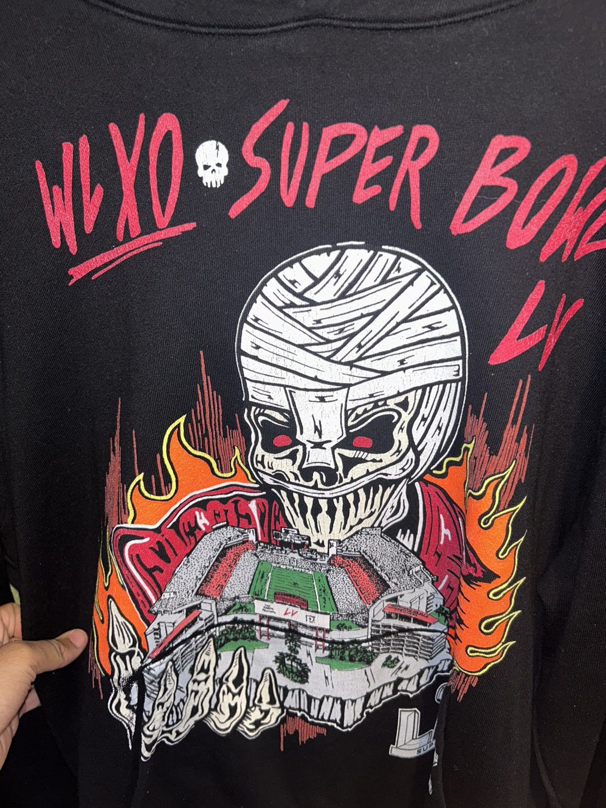 Warren Lotas buy x The Weeknd XO Super Bowl LV Collab Shirt Size Medium