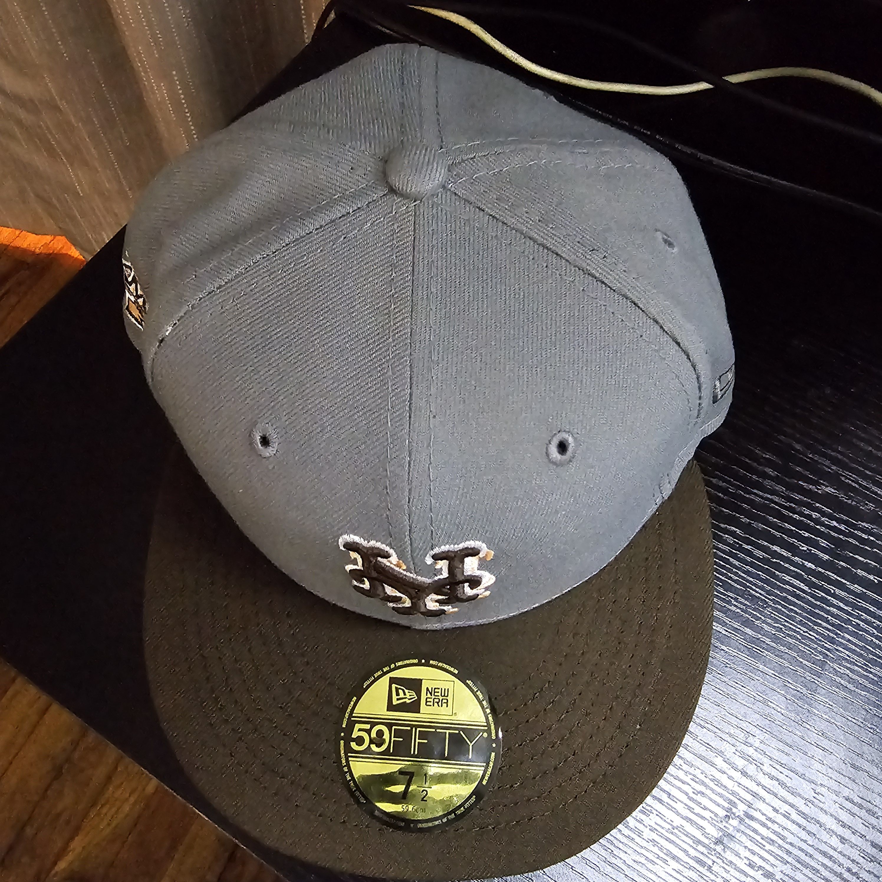 New Era 2002 New York Mets 40th Anniversary Gray/Brown Heritage Size ONE SIZE - 4 Thumbnail