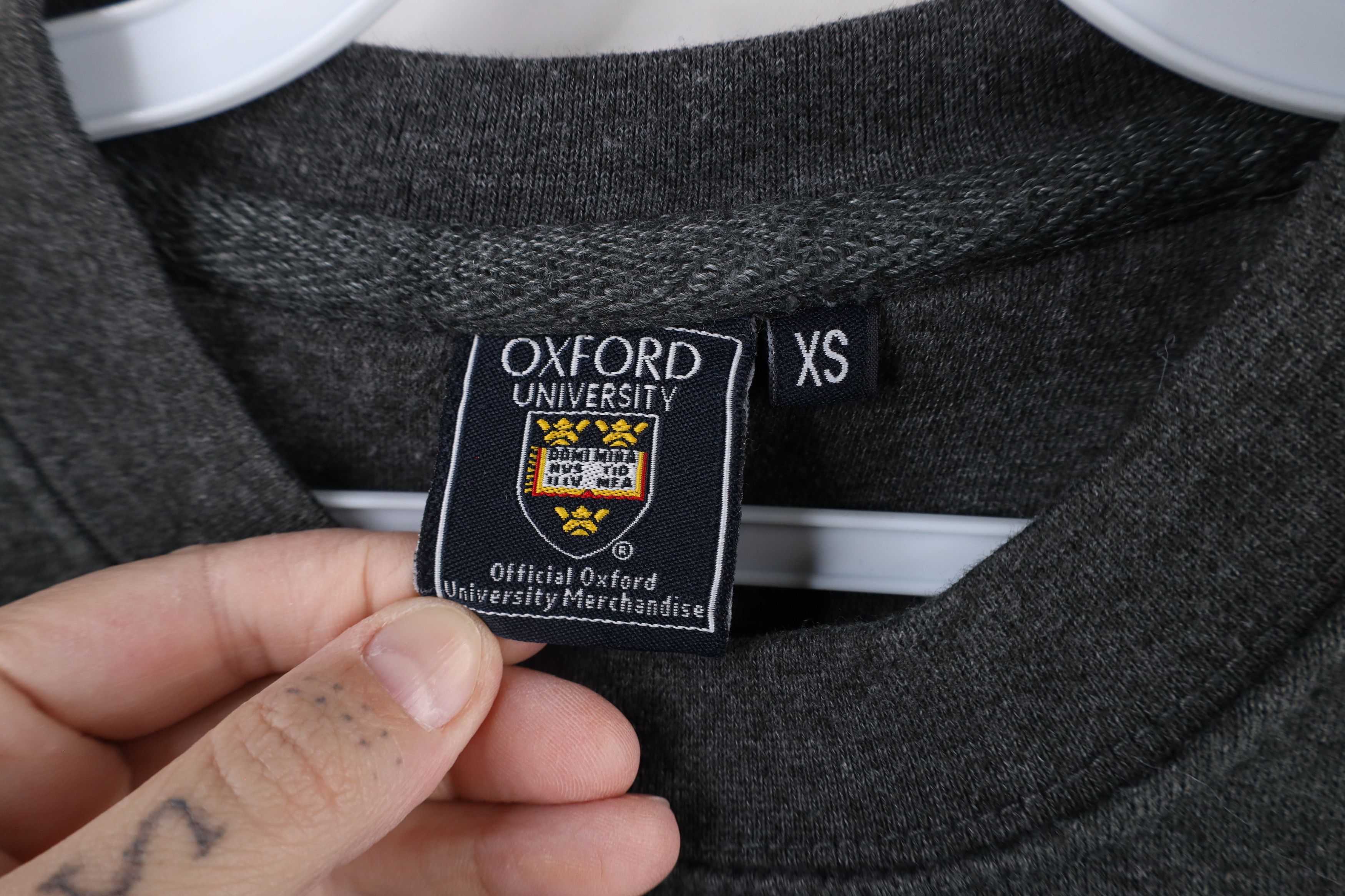 Vintage Vintage Streetwear Out Oxford University Crewneck Sweatshirt Size US XS / EU 42 / 0 - 5 Thumbnail