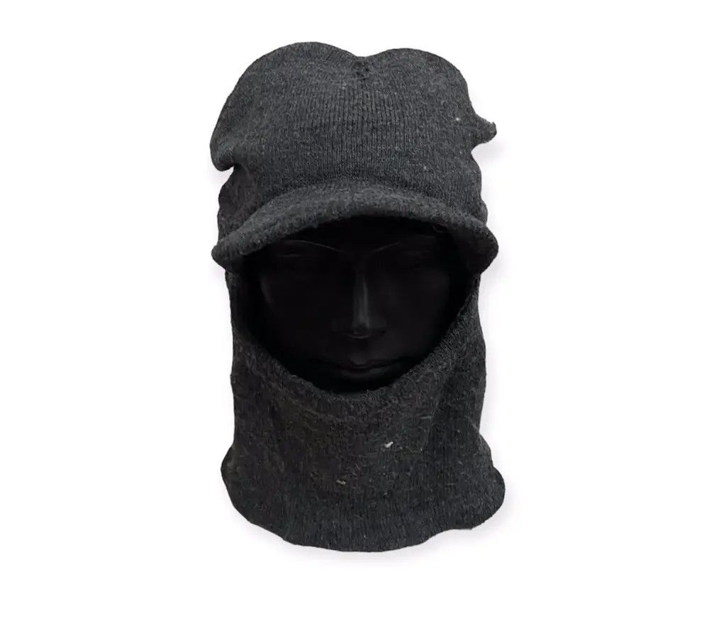 Japanese Brand Japanese Brand Balaclava Plain Beanie Hat Size ONE SIZE - 1 Thumbnail