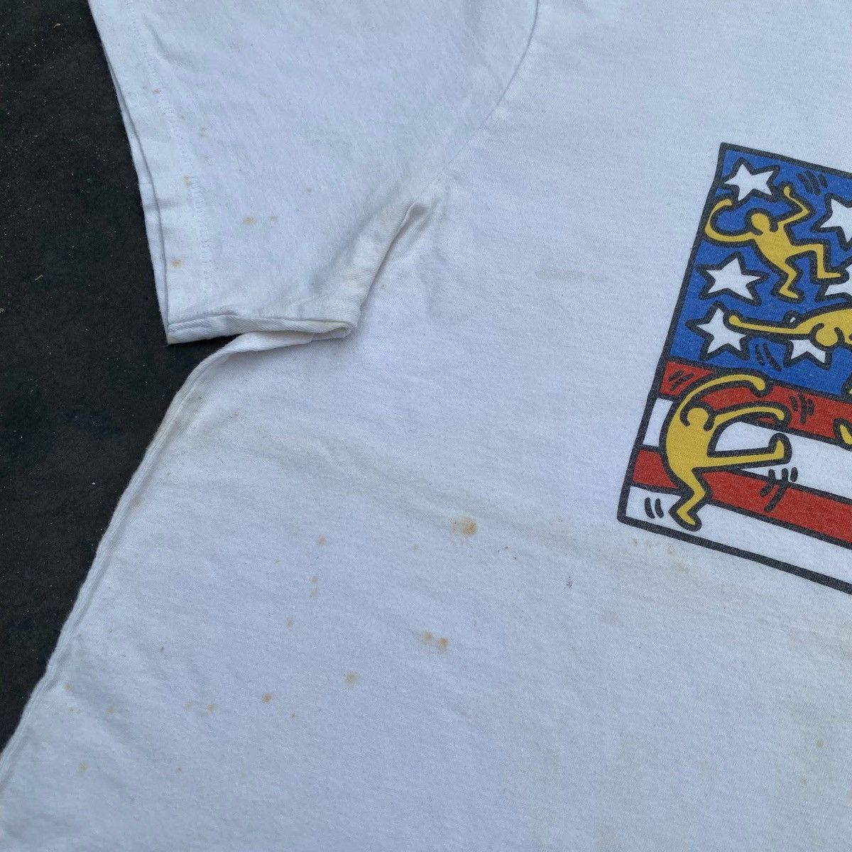Vintage RARE ‼️ Keith Haring Size US L / EU 52-54 / 3 - 6 Thumbnail