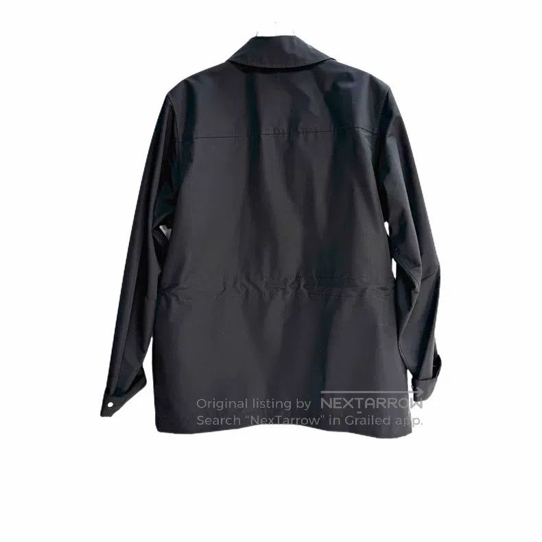 Hermes Hermes Black Drawstring Long Sleeve Windbreaker Jacket wit Size S / US 4 / IT 40 - 2 Thumbnail
