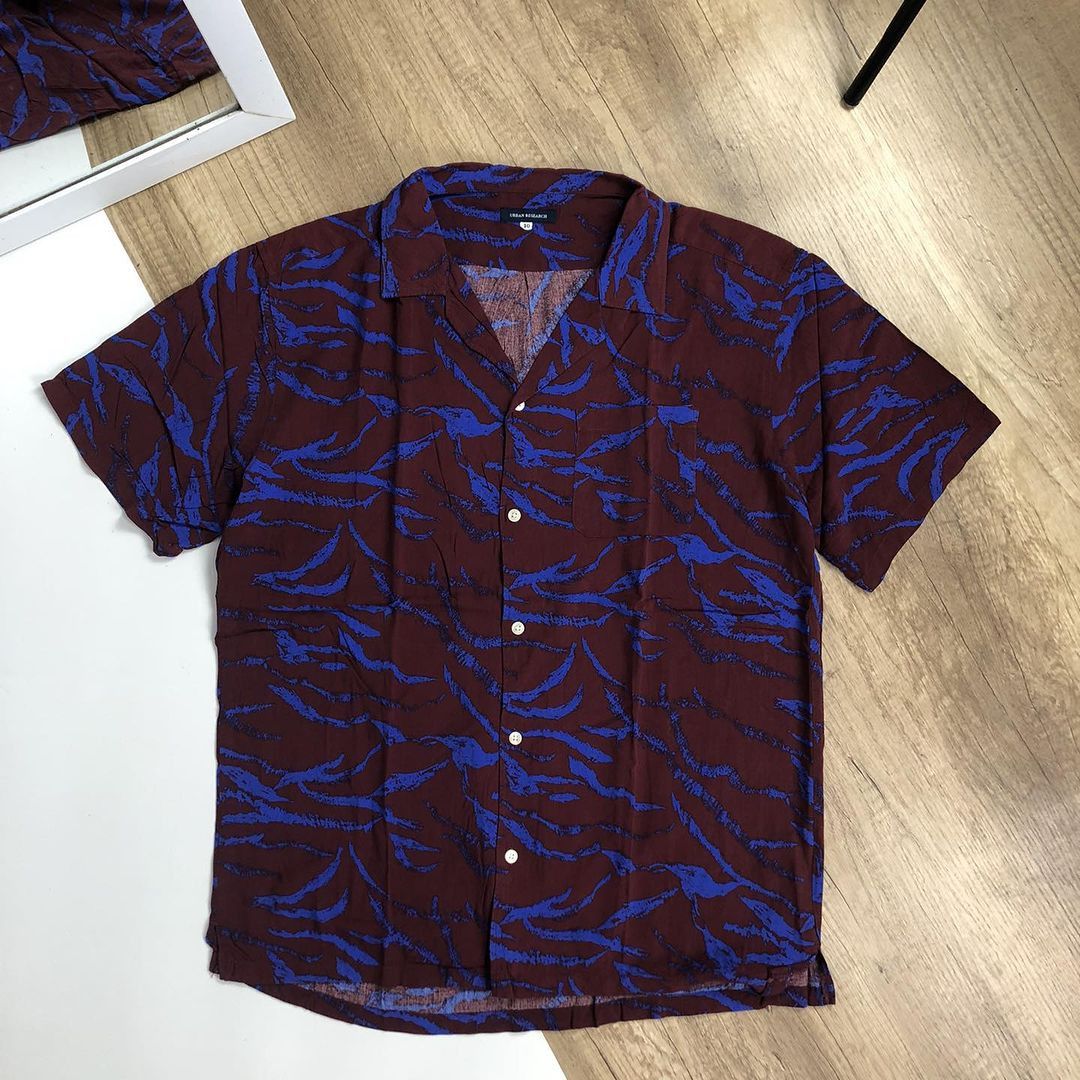 Individualized Shirts Petern Shirt Hawaian shirt Urban Research Size US L / EU 52-54 / 3 - 1 Thumbnail