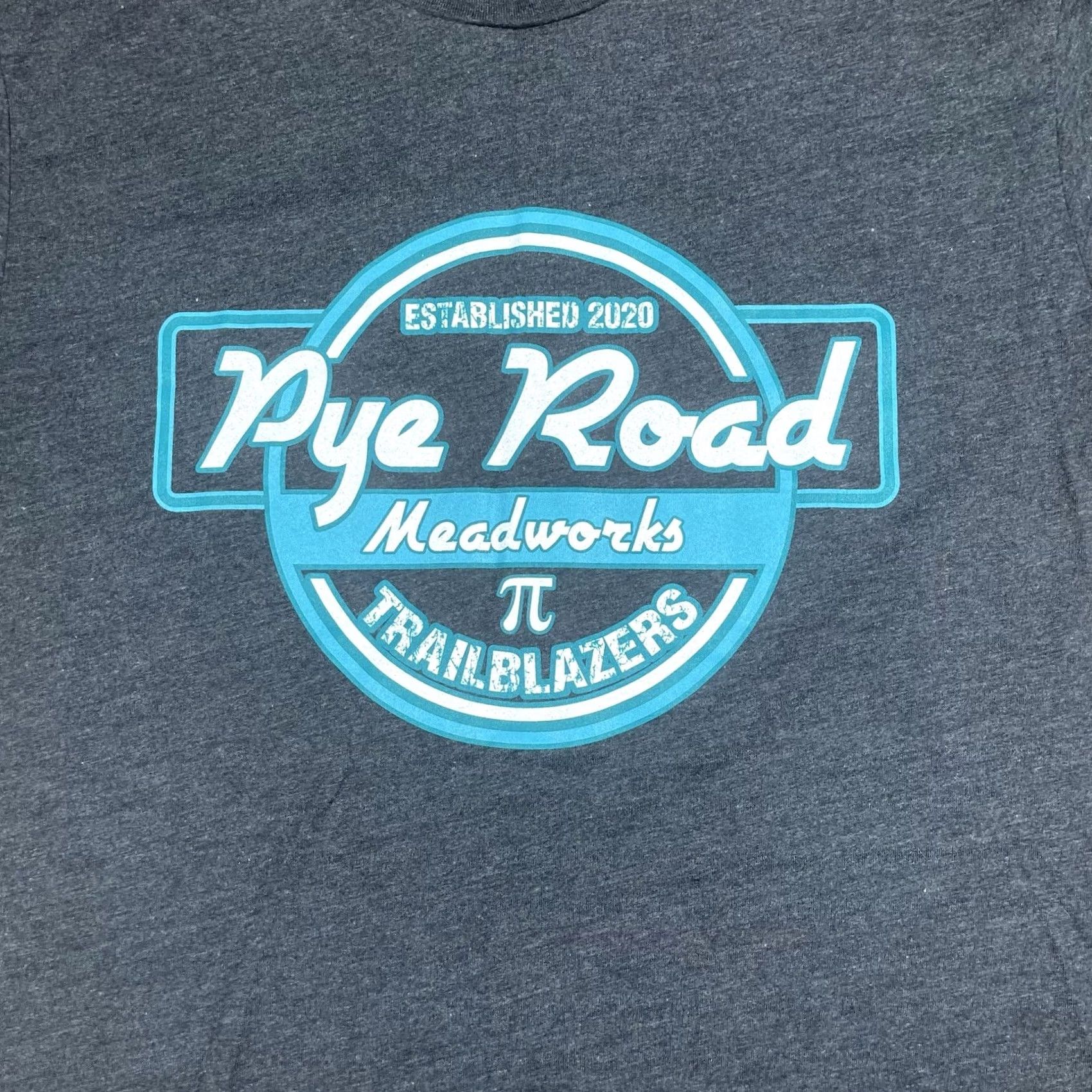 Next Level Next Level T-Shirt Mens M Medium Gray CrewNeck Pye Road Meadworks Trailblazer Size US M / EU 48-50 / 2 - 2 Thumbnail