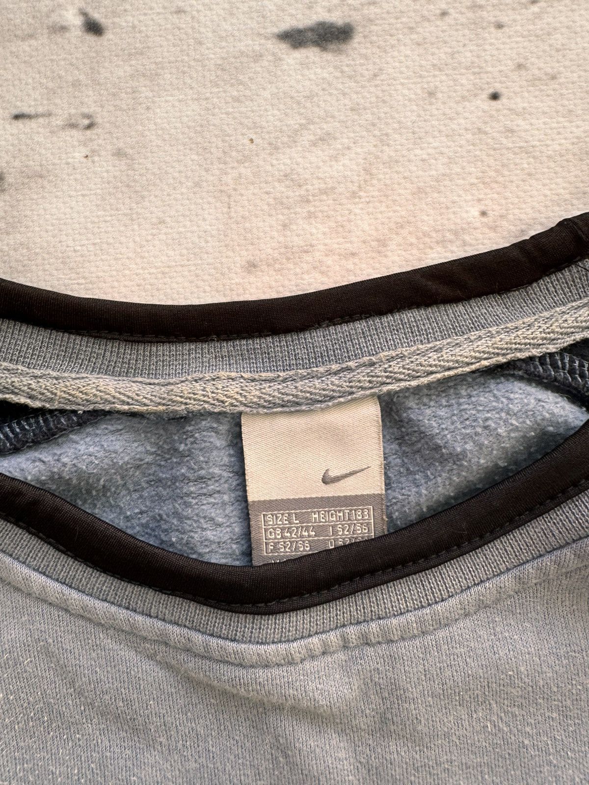 Nike × Vintage NIKE VINTAGE BASIC LOGO OVERSIZE BOXY SWEATSHIRT Size US L / EU 52-54 / 3 - 5 Thumbnail