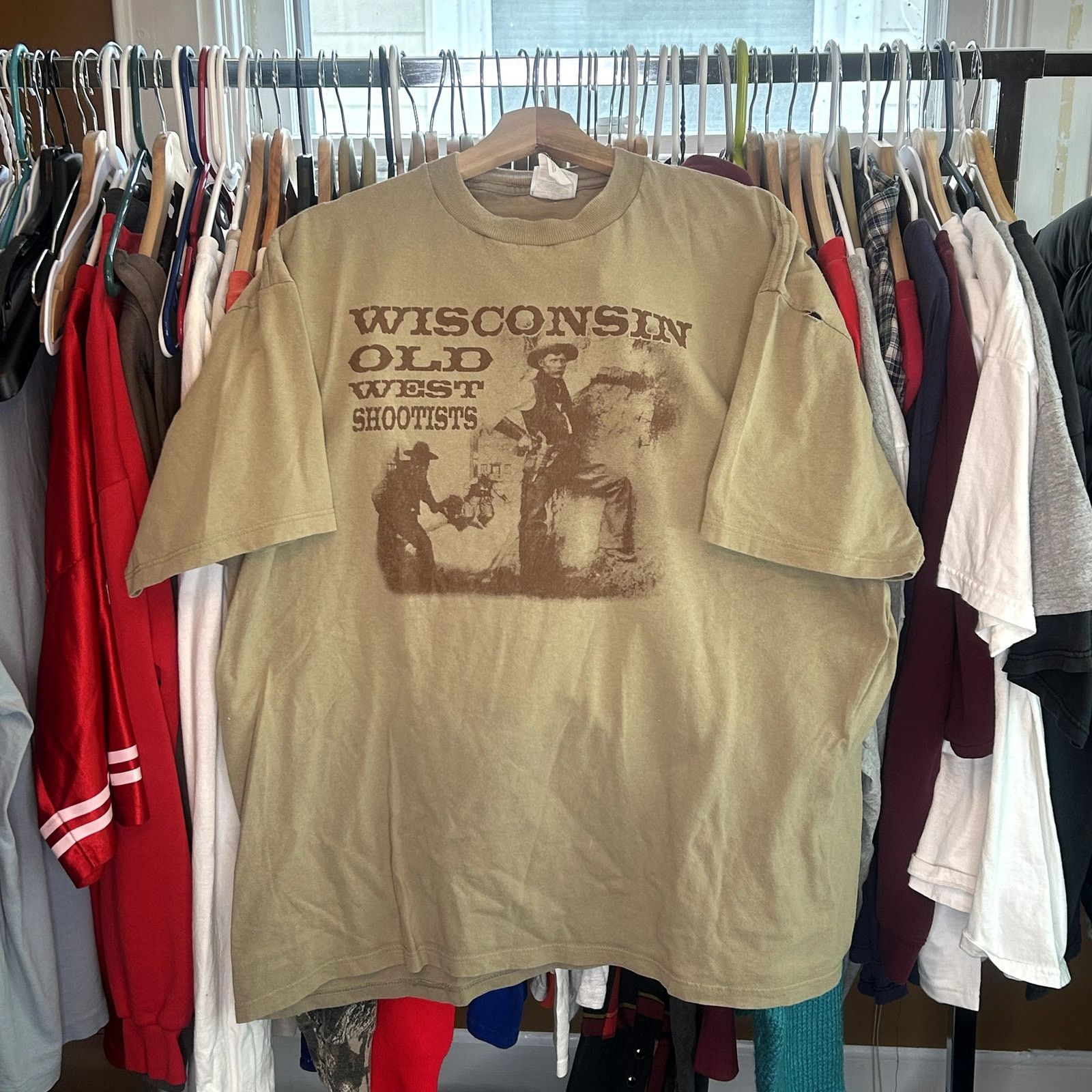 Jerzees Y2K Wisconsin West Shootists XL Size US XL / EU 56 / 4 - 1 Thumbnail