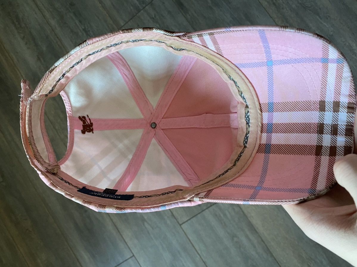 Burberry ❗️EXTRA RARE❗️pink burberry vintage luxury cap Size ONE SIZE - 7 Thumbnail