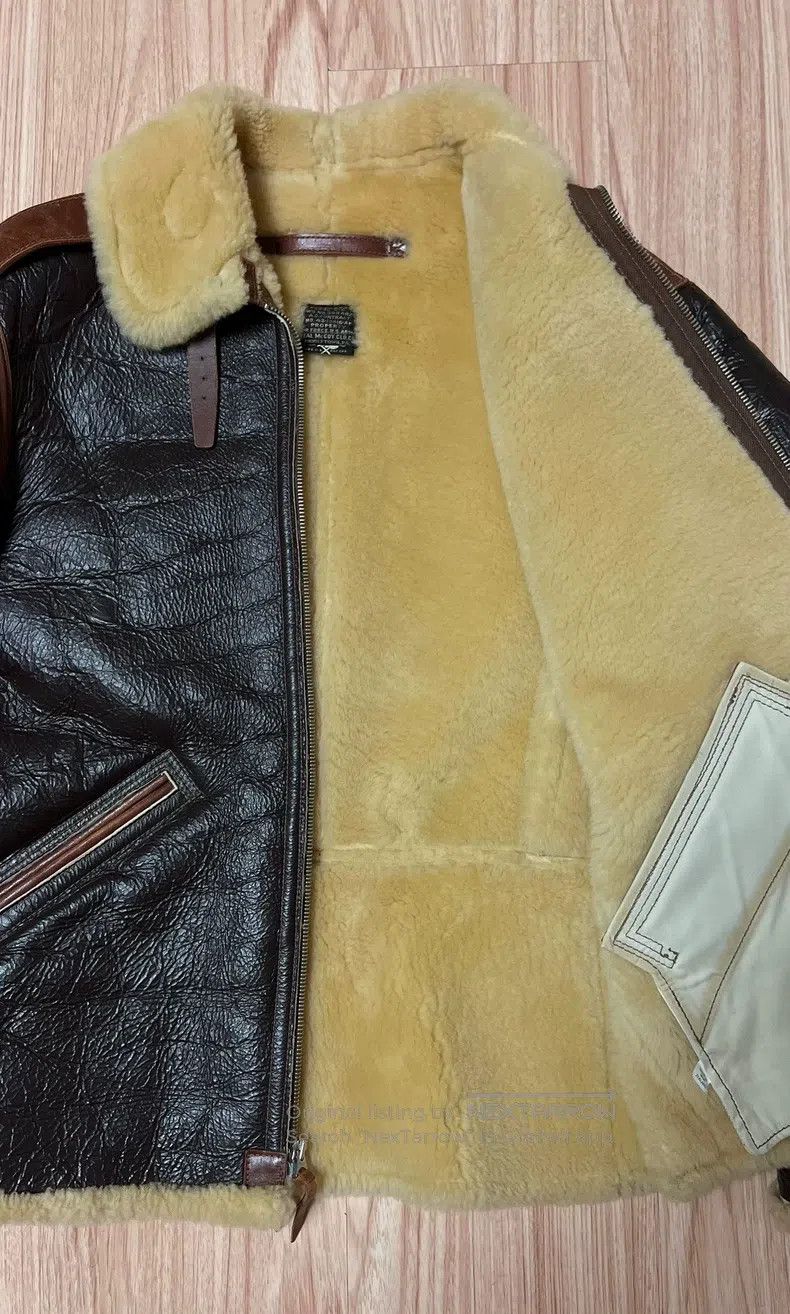 The Real McCoy's The Real McCoys B6 fur one-piece flight jacket Size US M / EU 48-50 / 2 - 5 Thumbnail