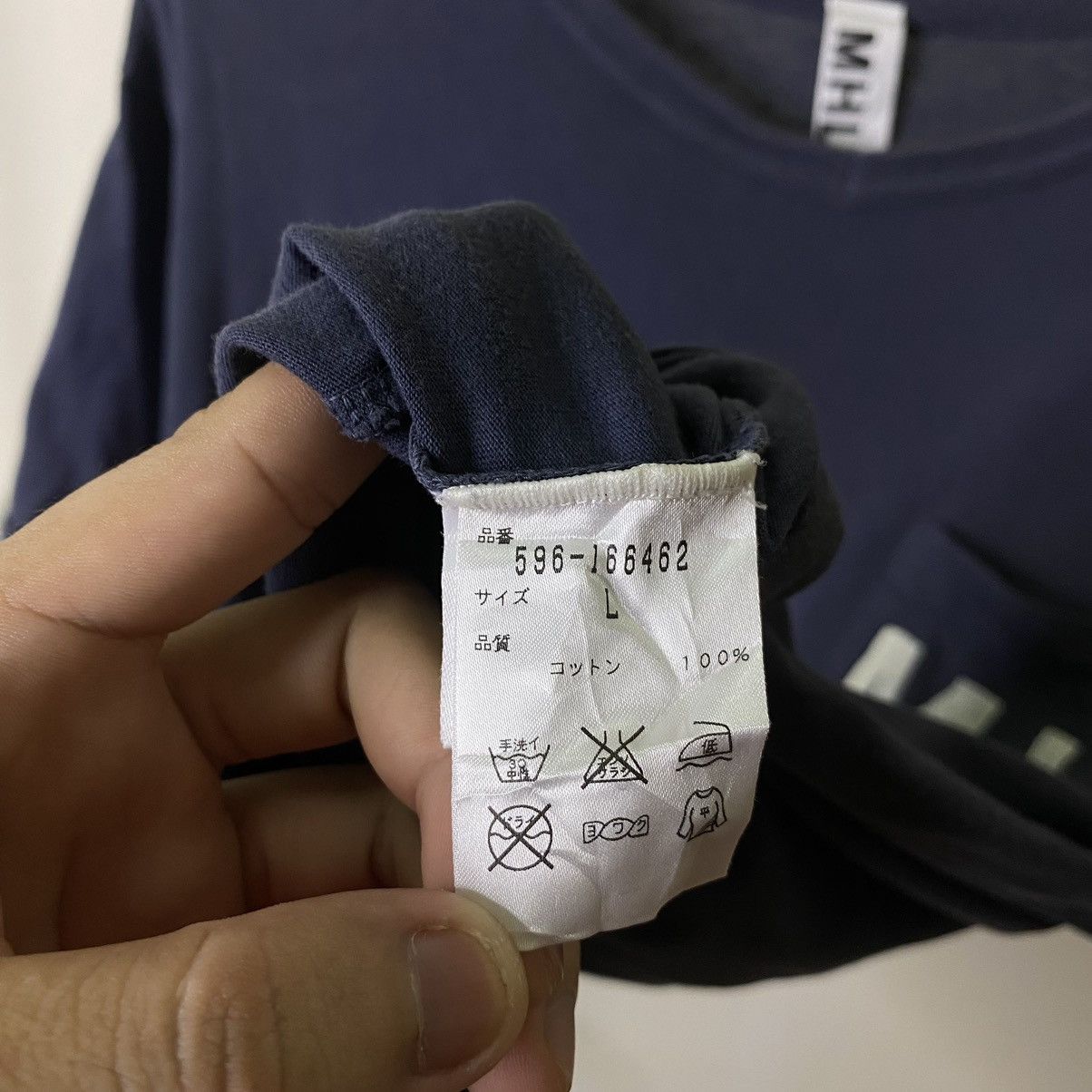 Margaret Howell MHL Single Pocket Navy Large Tee Size US L / EU 52-54 / 3 - 4 Thumbnail