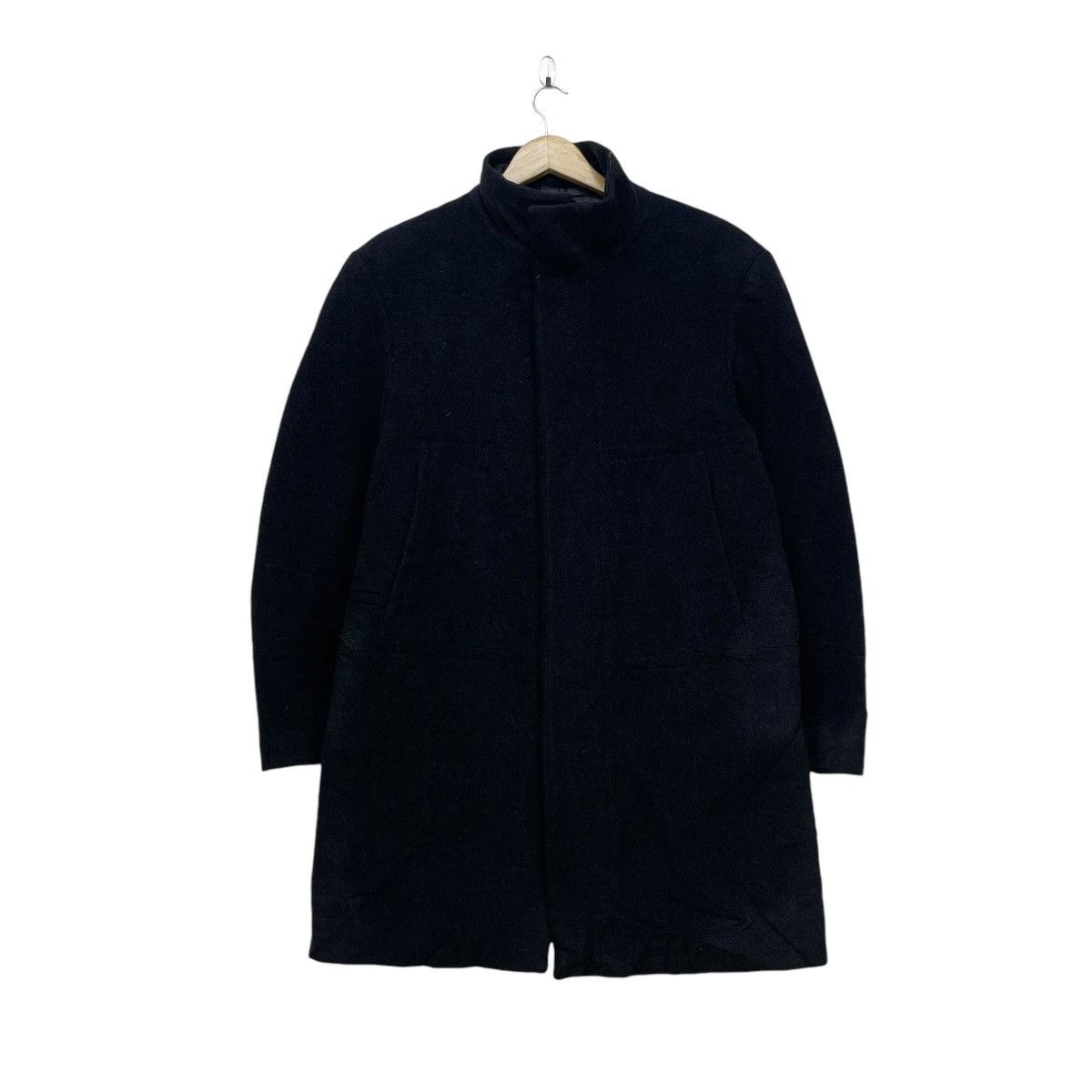 Autumn Cashmere × Designer × Moschino 💥Japanese Brand Moschino Long Coat Jacket Size M / US 6-8 / IT 42-44 - 2 Thumbnail