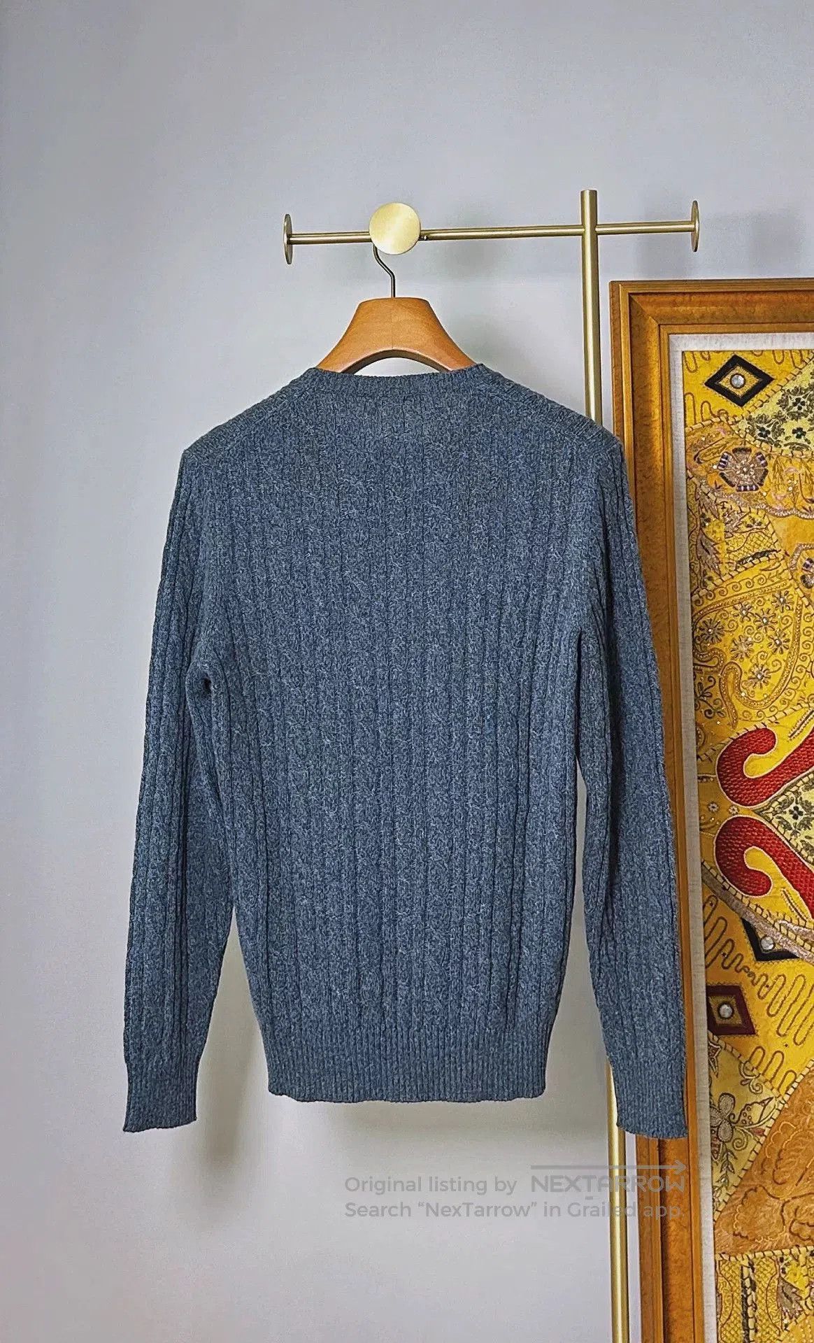 Loro Piana Loro Piana Baby Cashmere Cable Knit Sweater. Size US L / EU 52-54 / 3 - 4 Thumbnail
